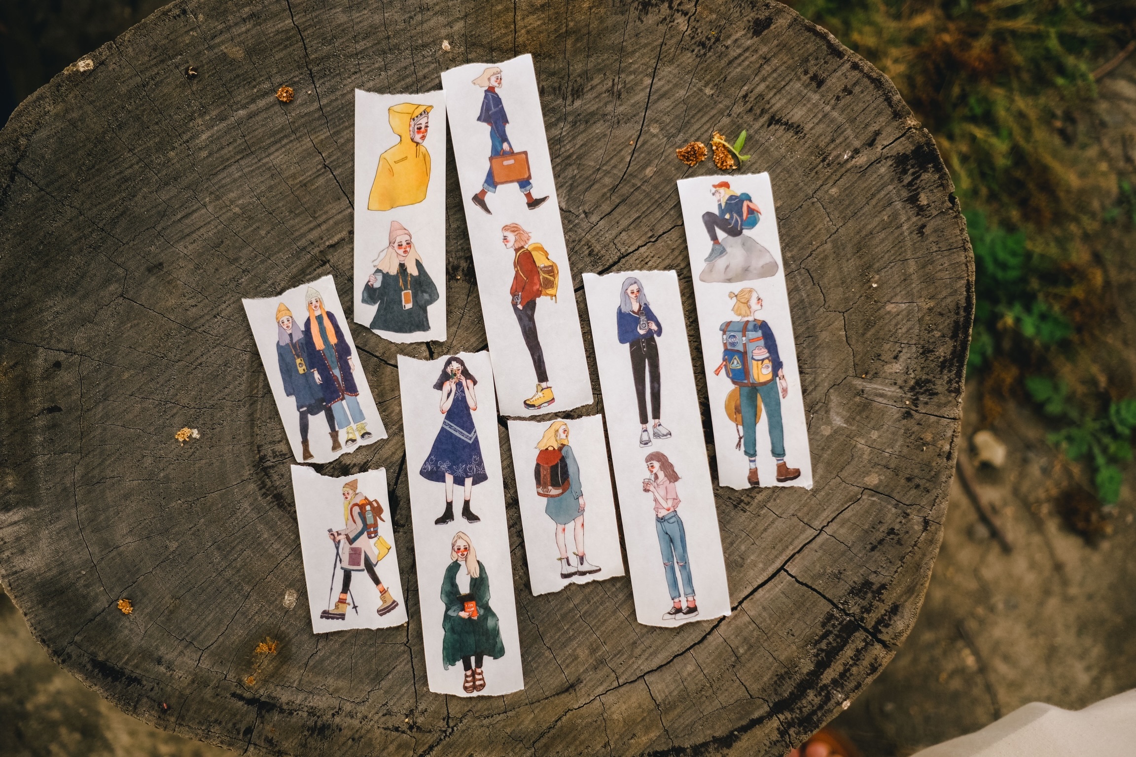 遙遠的旅程 和紙膠帶(附離型紙)｜甜蜜生活