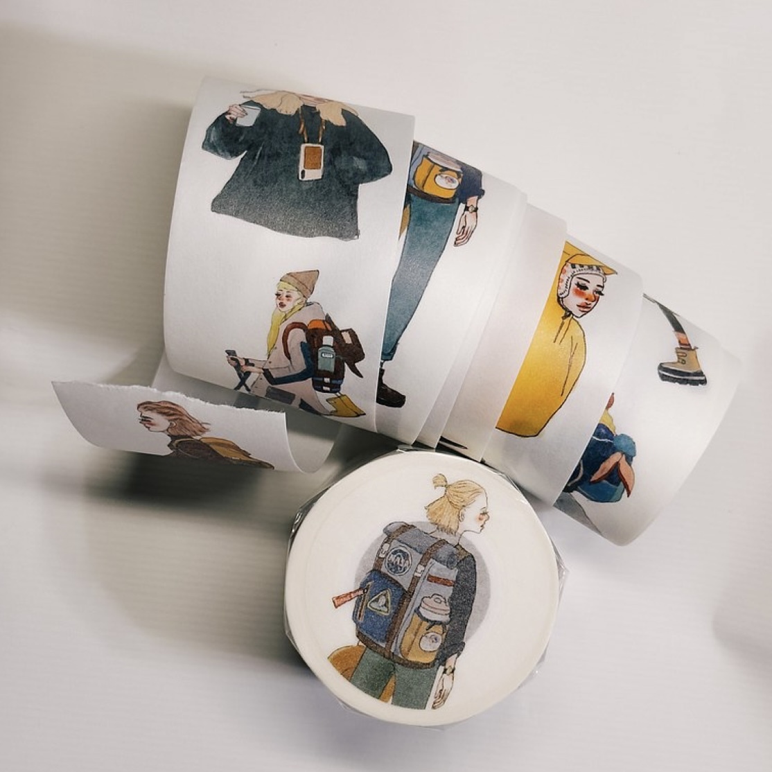 遙遠的旅程 和紙膠帶(附離型紙)｜甜蜜生活