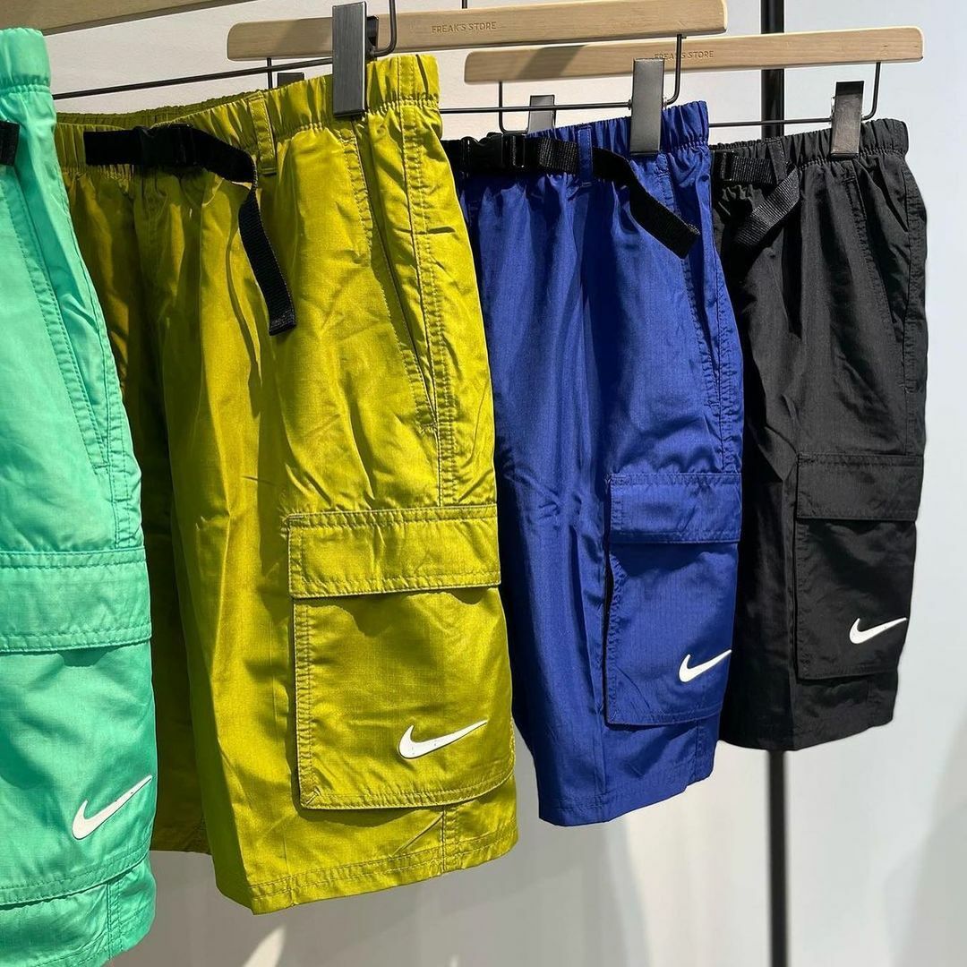 現貨┃日本選貨店 別注款 NIKE EXCLUSIVE SWIM CARGO SHORT PANTS 水陸兩用 口袋 附皮帶 短褲