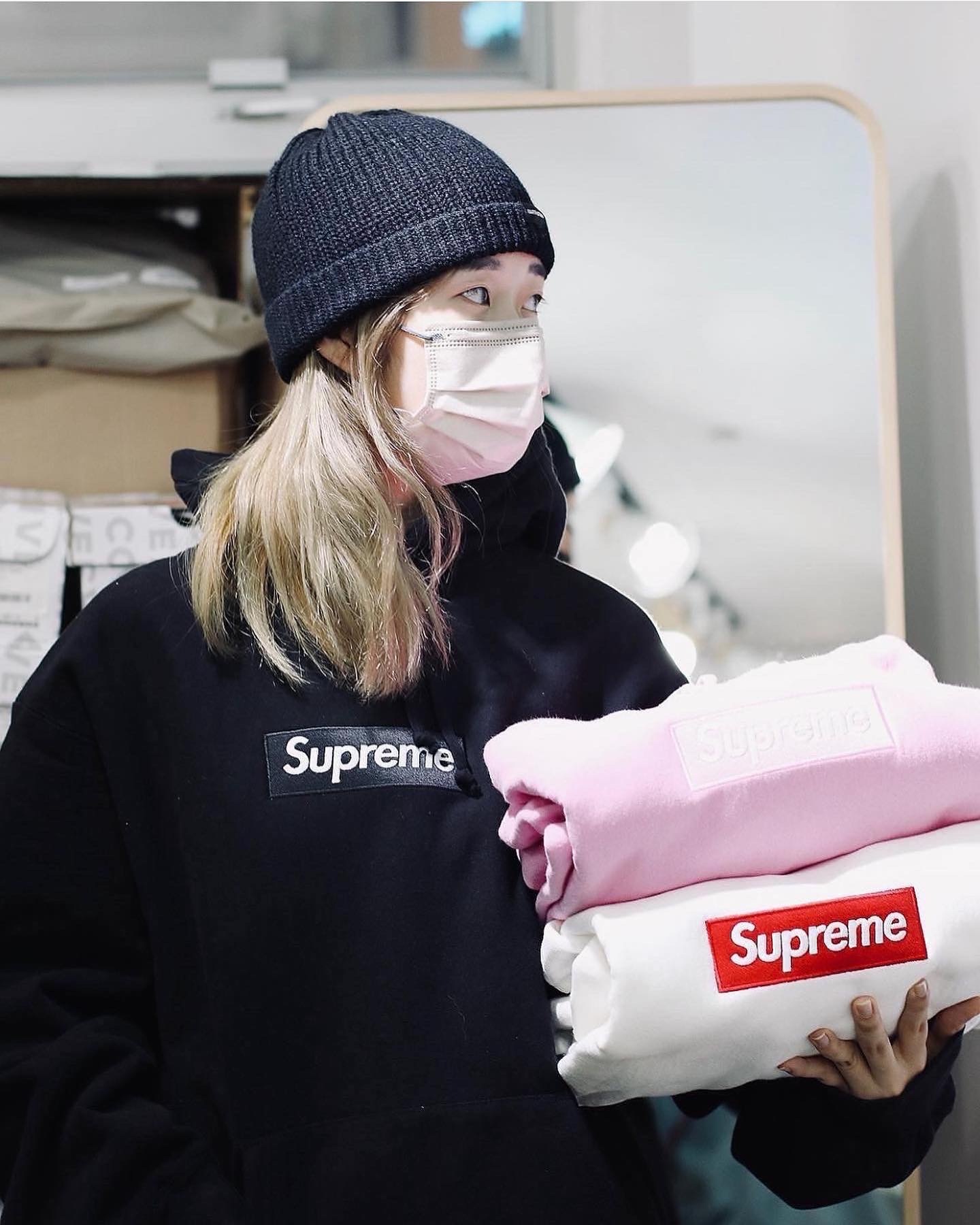 Supreme Box Logo Hooded Sweatshirt (FW21) Black