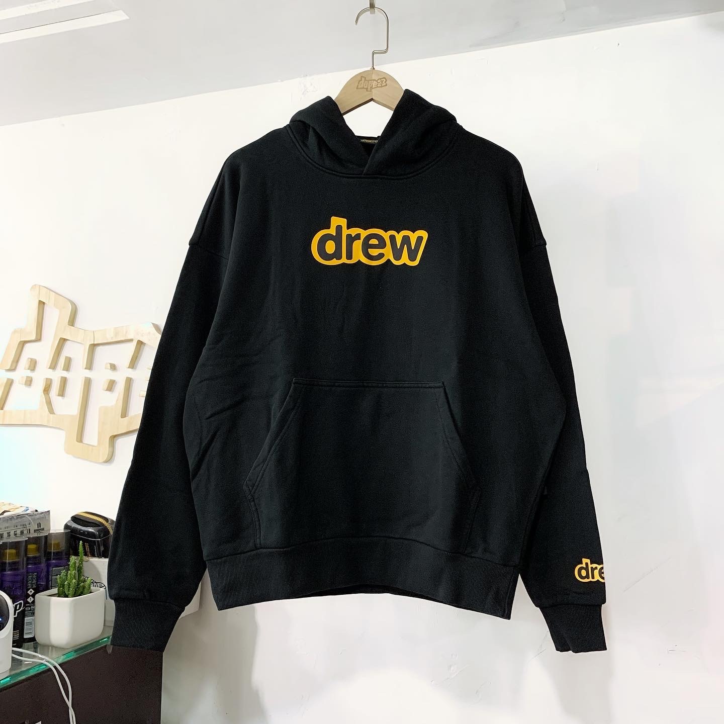 Drew House Secret SS Hoodie  Black