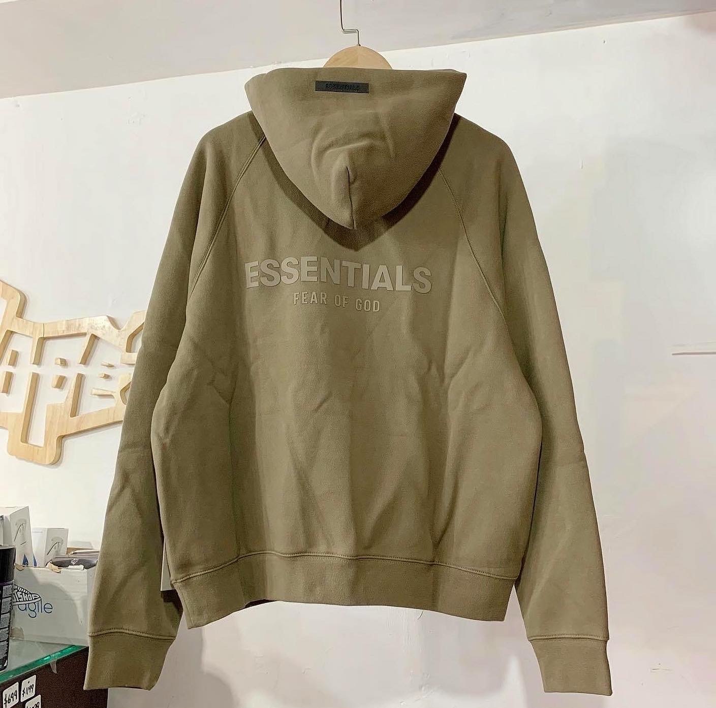 Fear Of God Essentials FW21 Hoodie Harvest