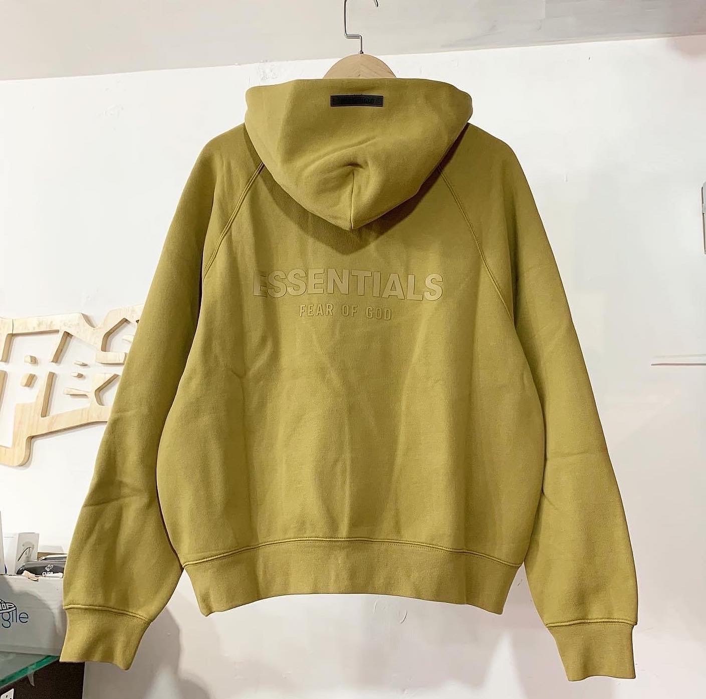 Fear Of God Essentials FW21 Hoodie Amber