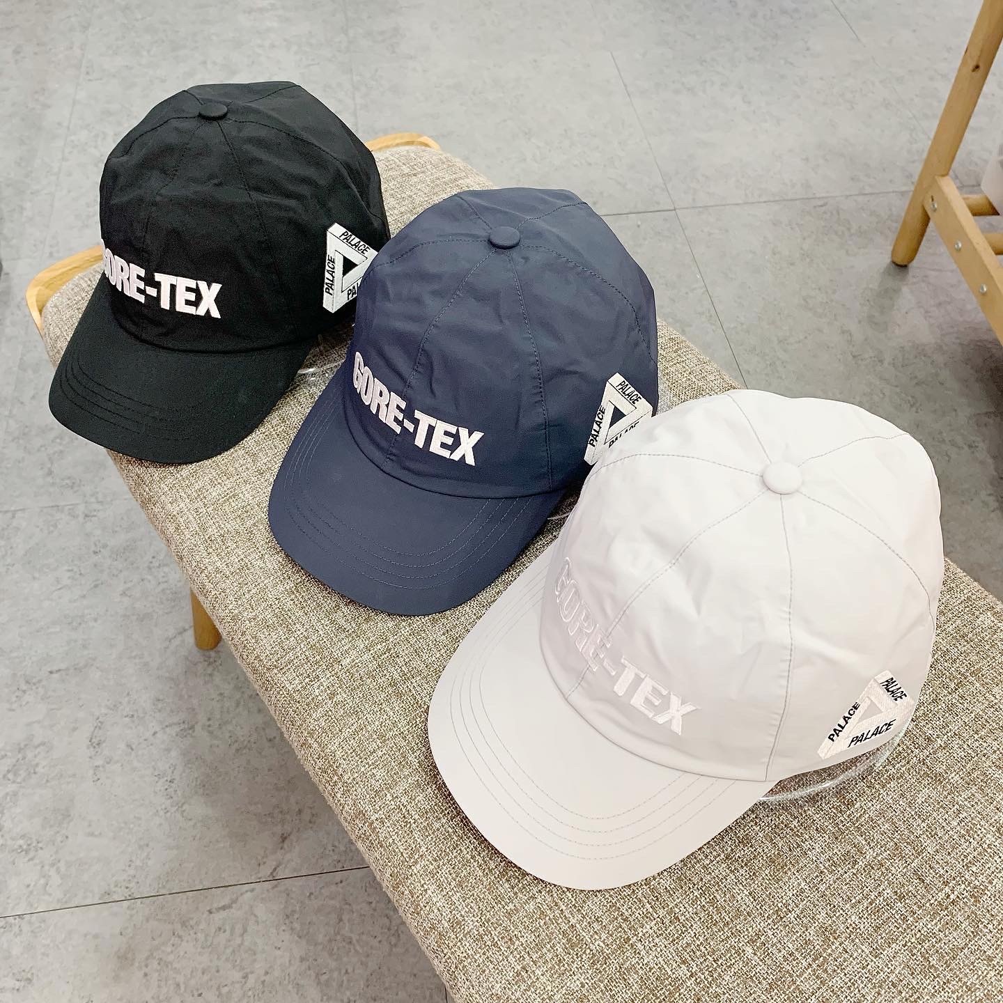 Palace X Core-Tex 6-Panel Cap Black/LightGrey/Navy