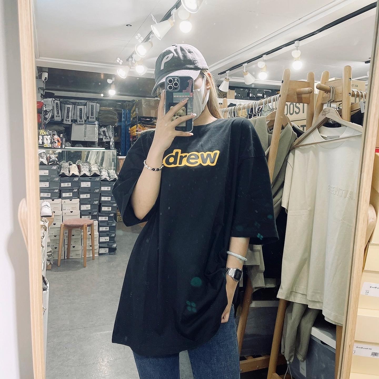 Drew House Secret SS T-shirt  Black 黑色