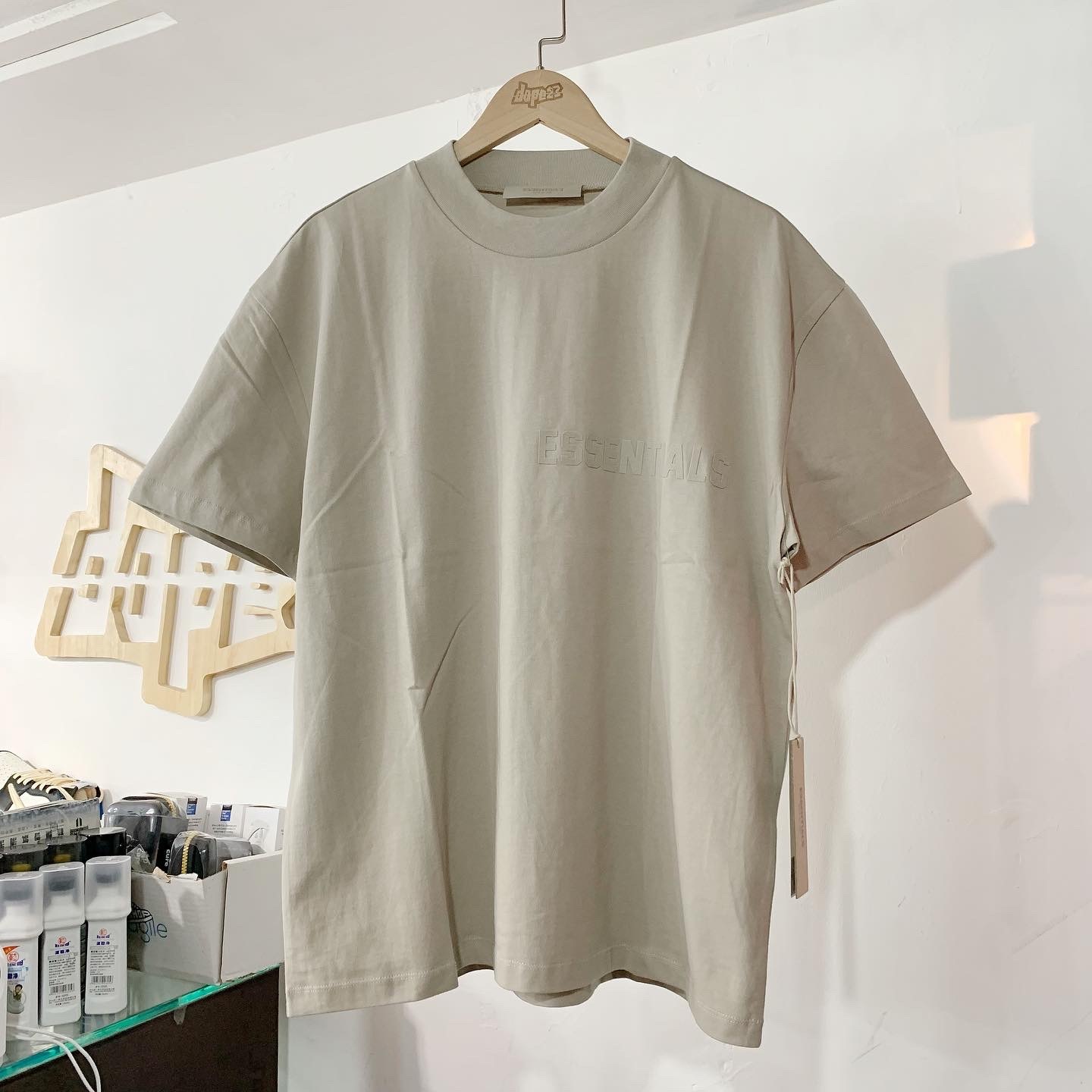 Fear Of God Essentials FW22 T-Shirt Smoke 煙灰