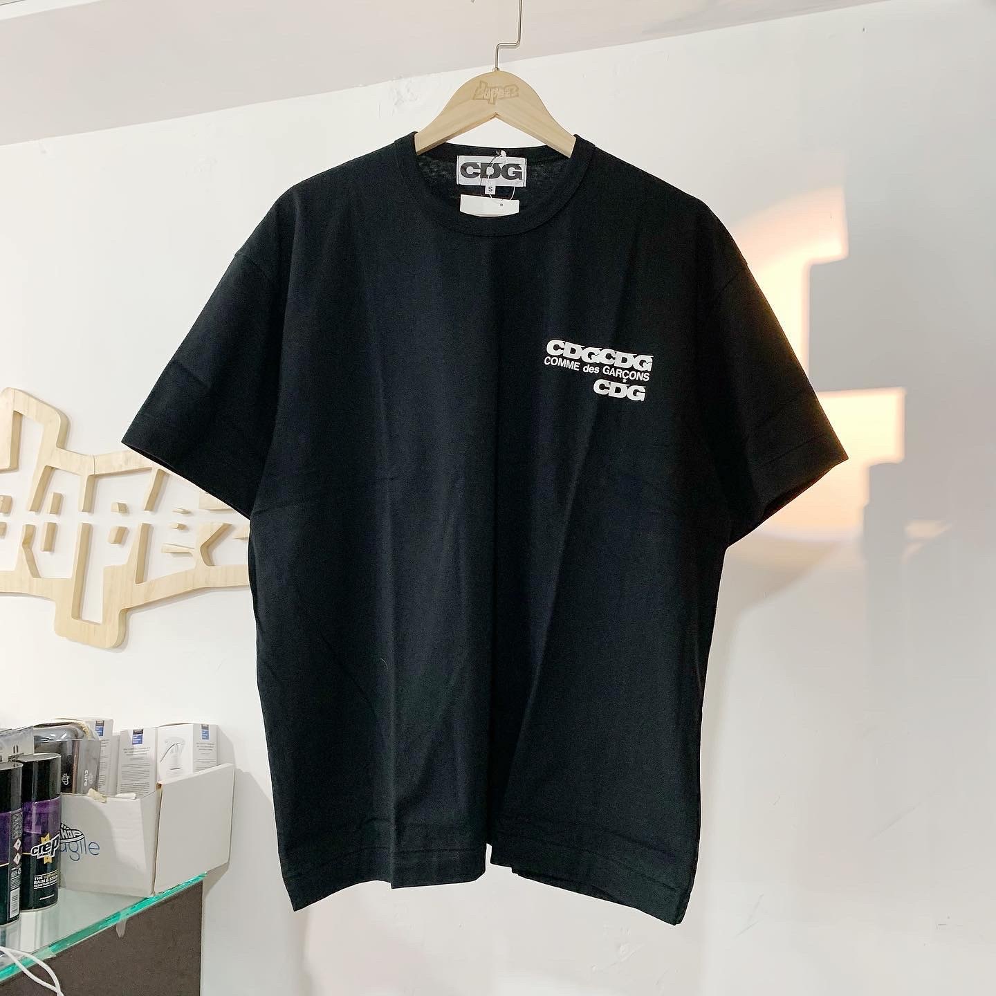 COMME des GAGCONS Cdg Oversized Tee Black