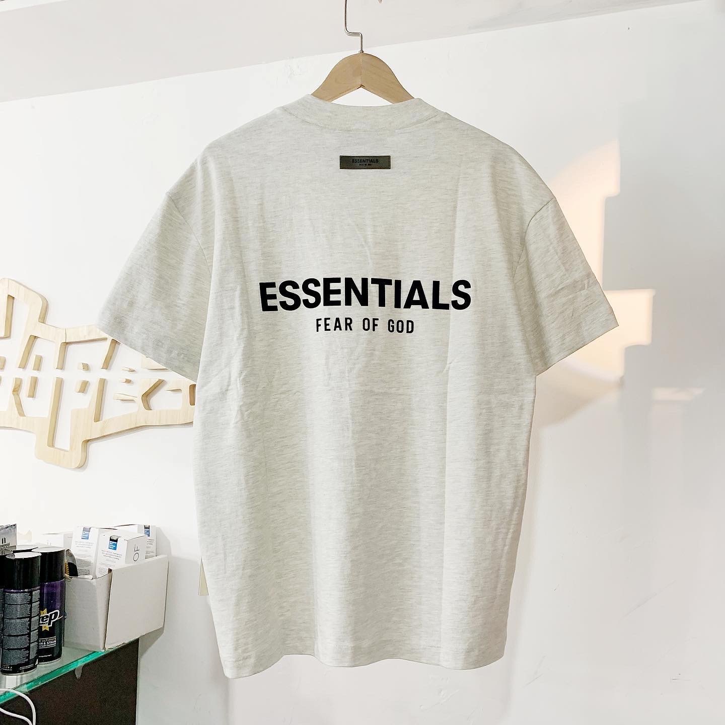 Fear of God Essentials Tee Light Oatmeal