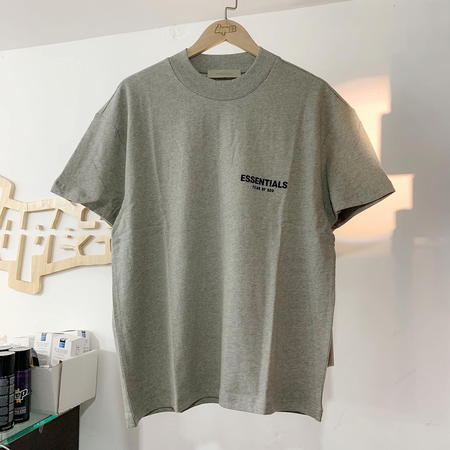 Fear of God Essentials Tee Dark Oatmeal 深灰