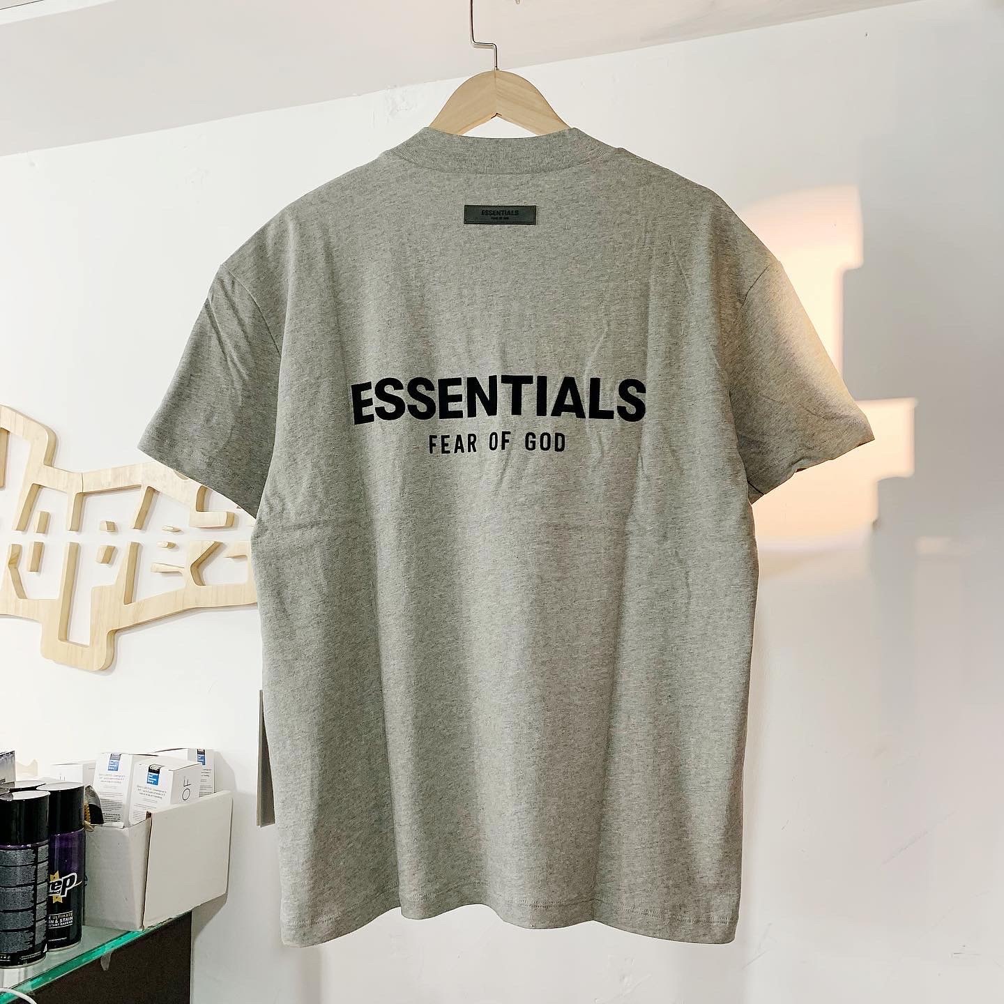 Fear of God Essentials Tee Dark Oatmeal 深灰