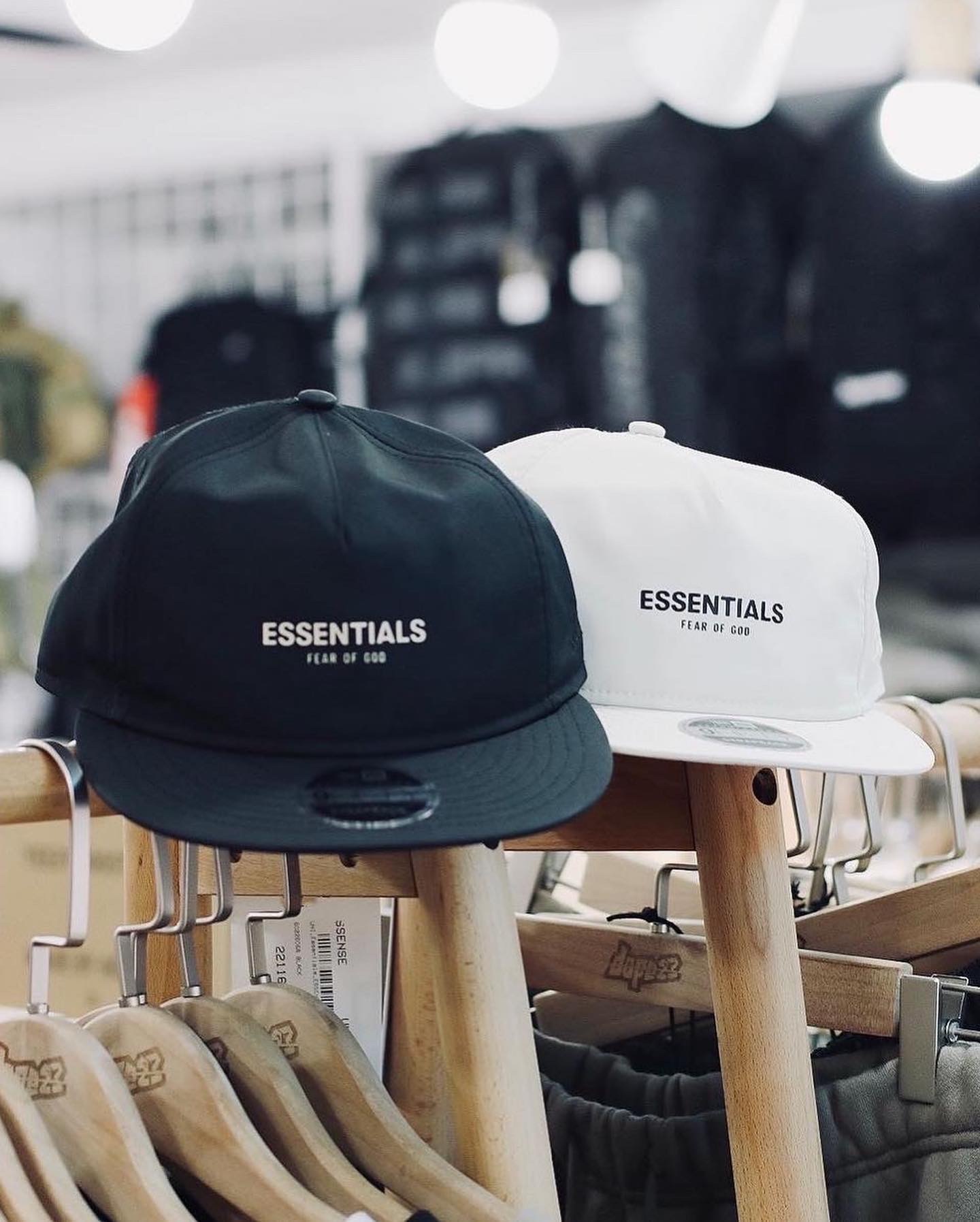 Fear Of God Essentials New Era Edition Crown 9 Fifty帽 cap Black/Beige