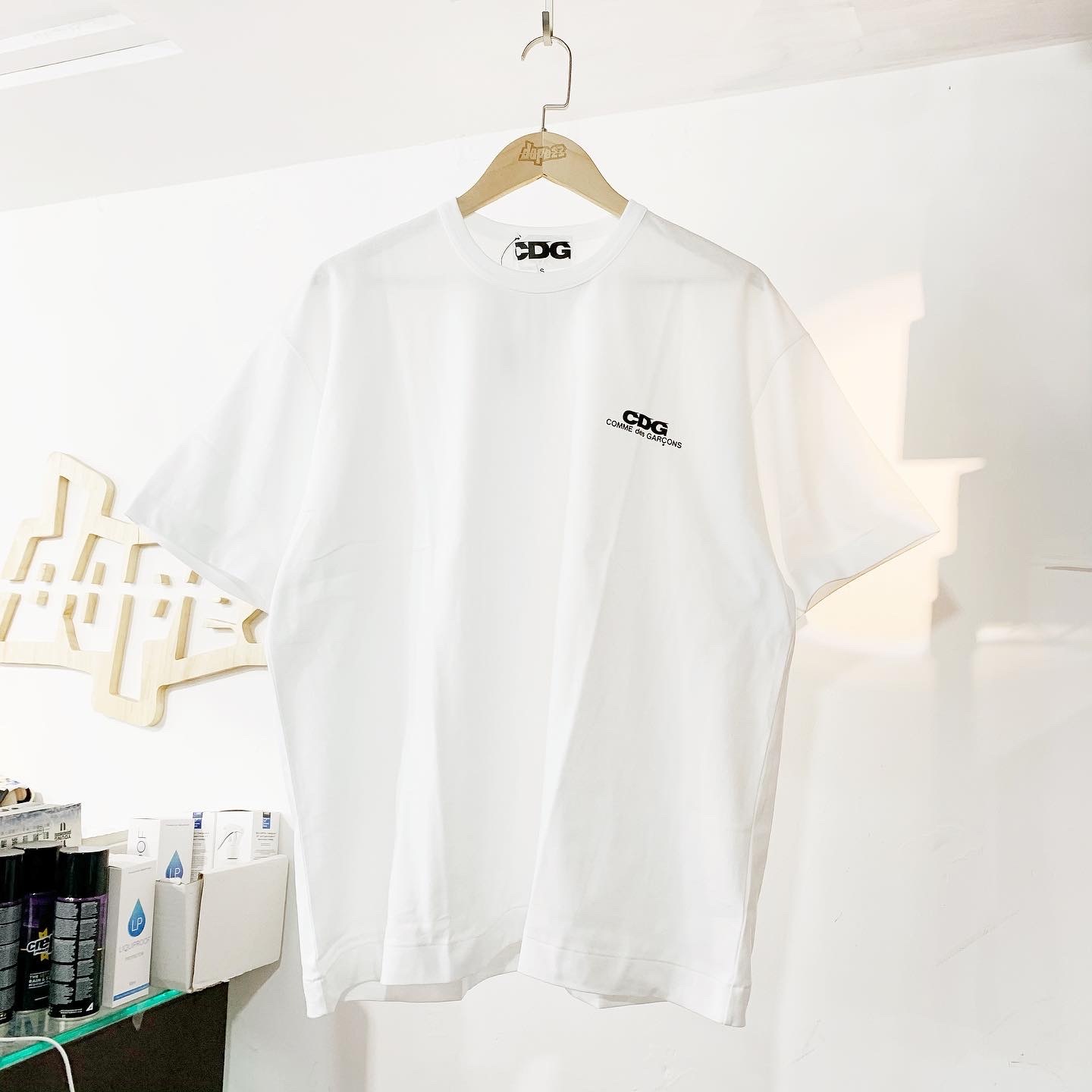 COMME des GAGCONS Cdg Oversized Tee White
