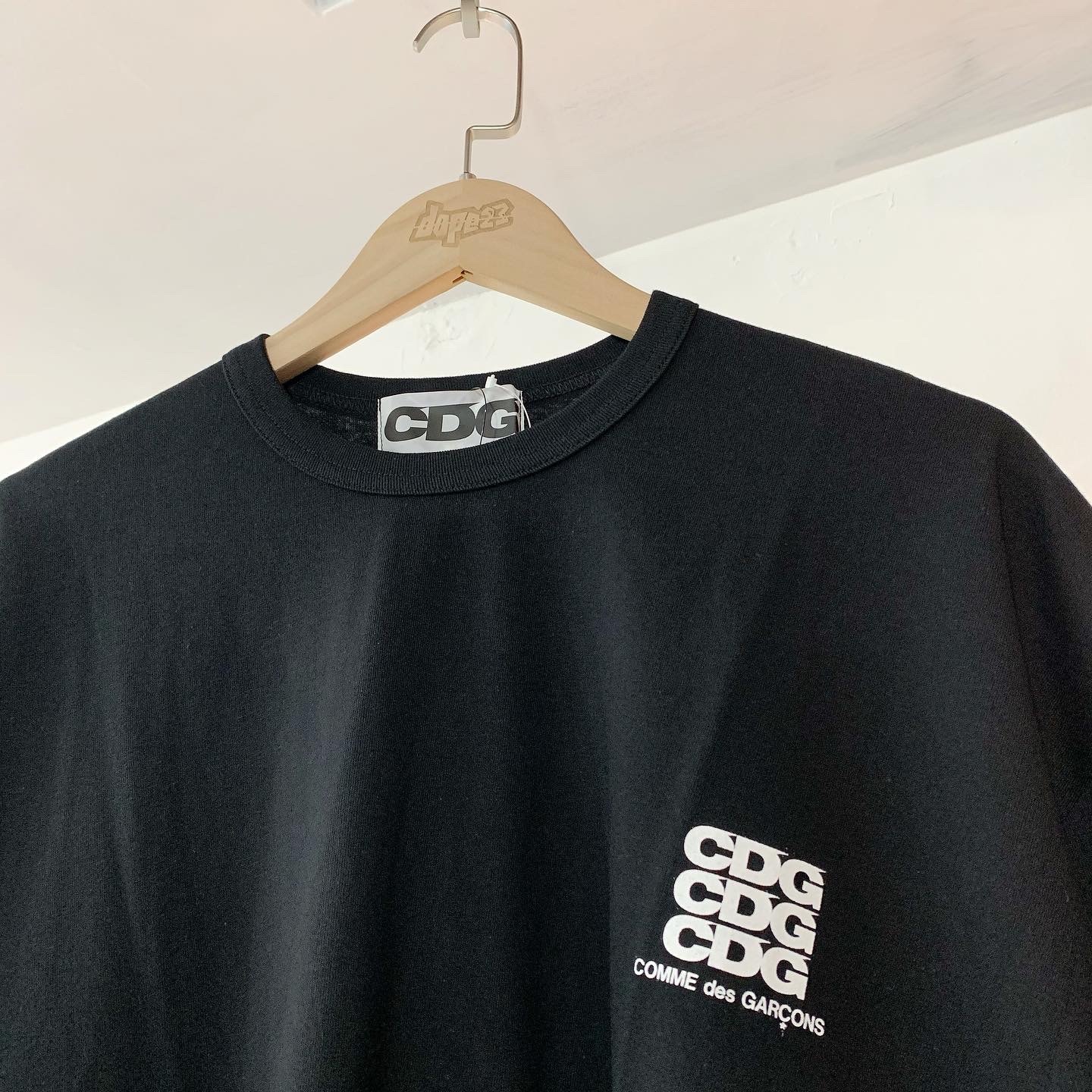 COMME des GAGCONS Cdg Oversized Tee Black