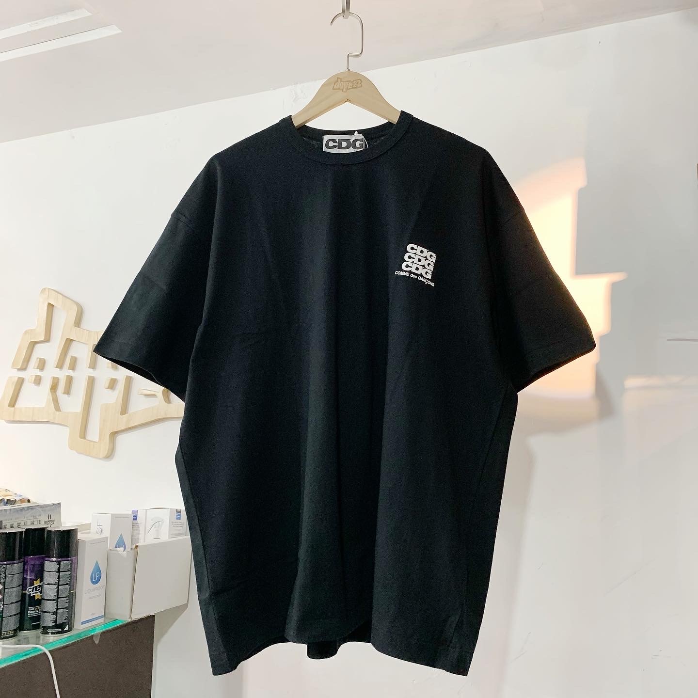 COMME des GAGCONS Cdg Oversized Tee Black