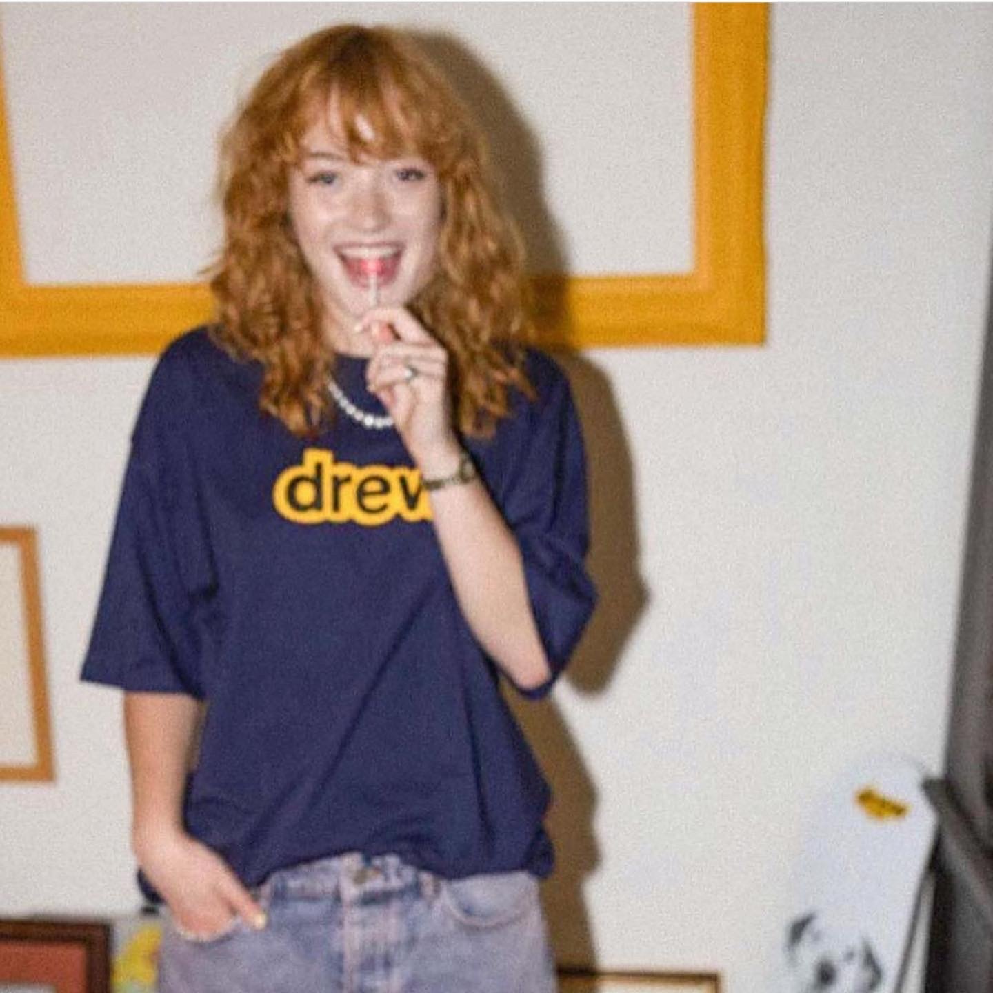 Drew House Secret SS T-shirt Navy