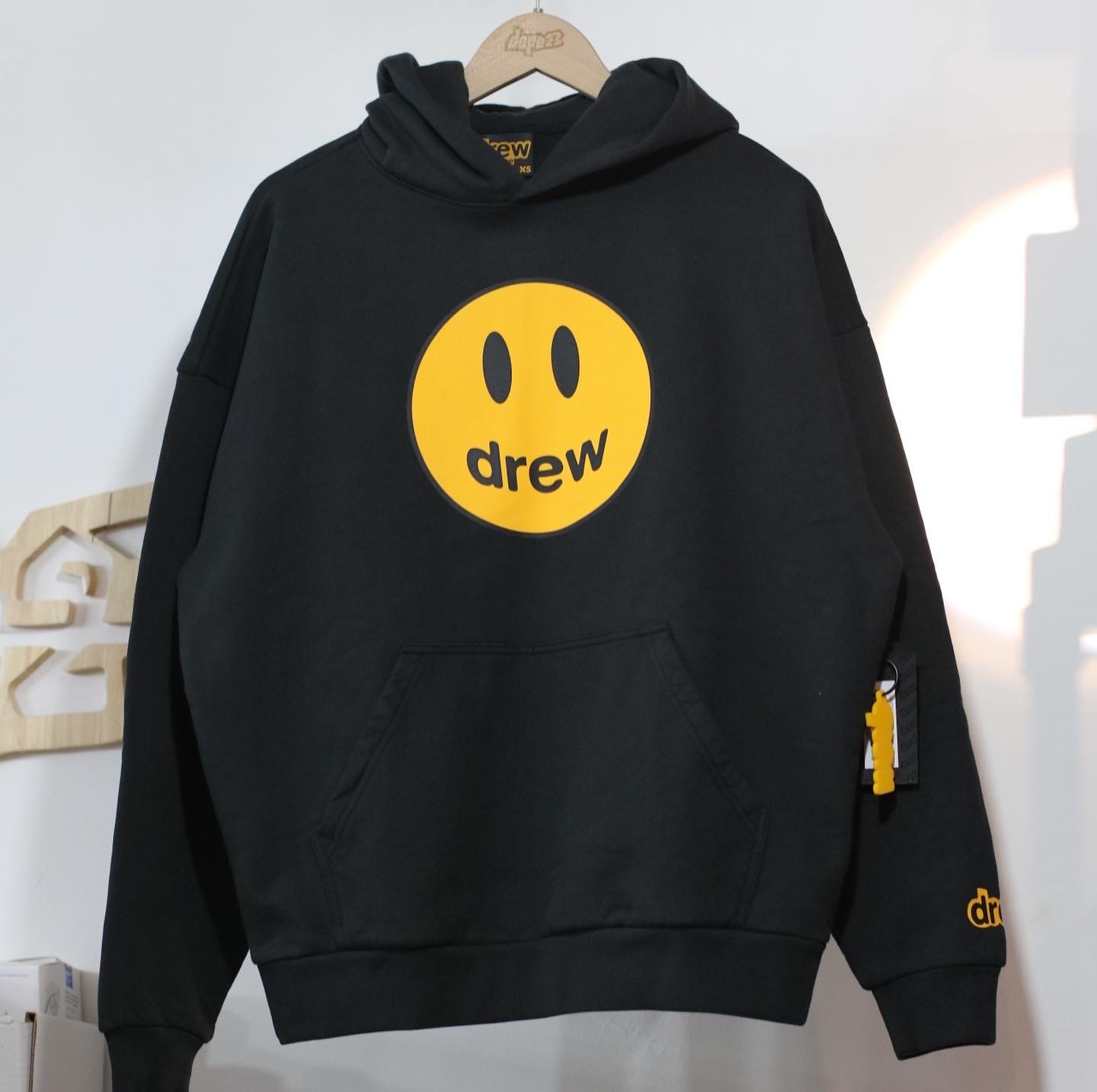 Drew House Mascot SS Hoodie 黑色 Black