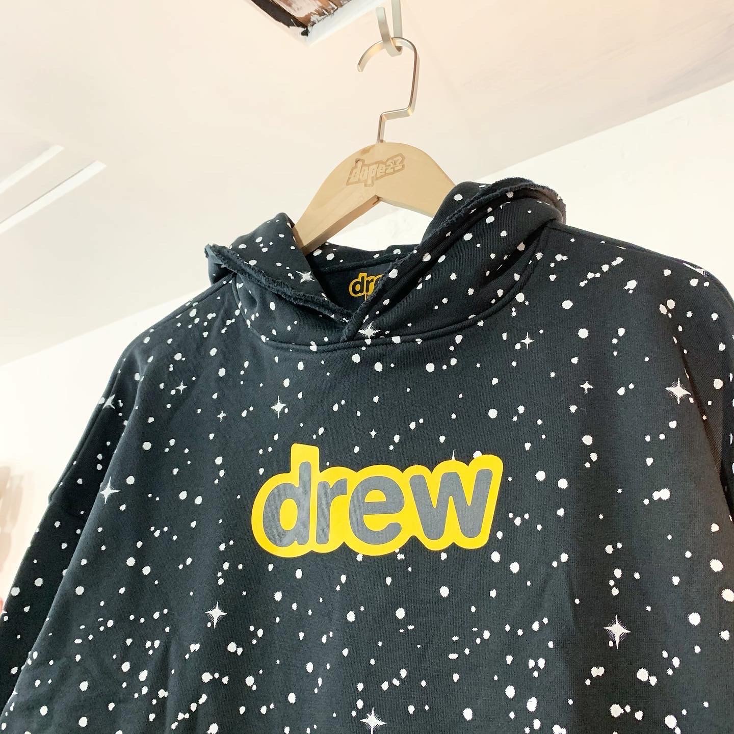 Drew House Deconstructed Hoodie 星空 Starry Night