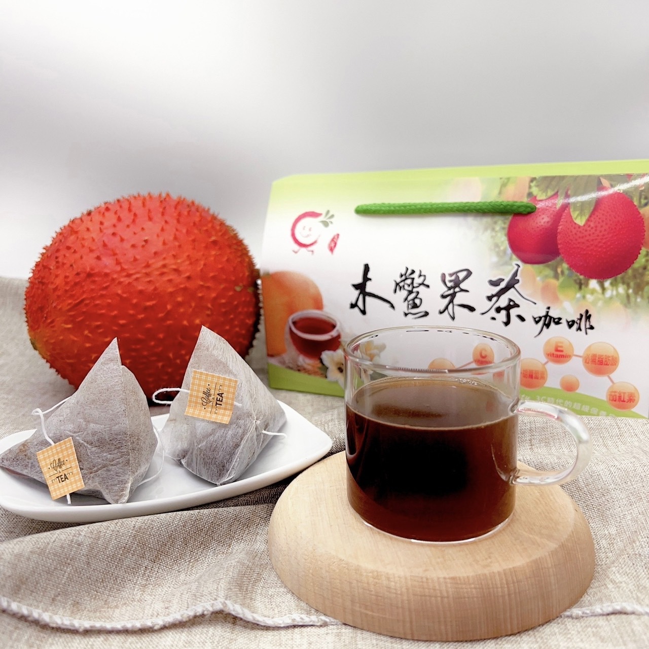 【新品上市】木鱉果茶咖啡(20包/盒)