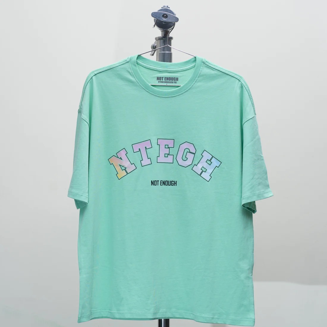Not Enough Colourful Summer 2022 彩色LOGO Oversized Tee