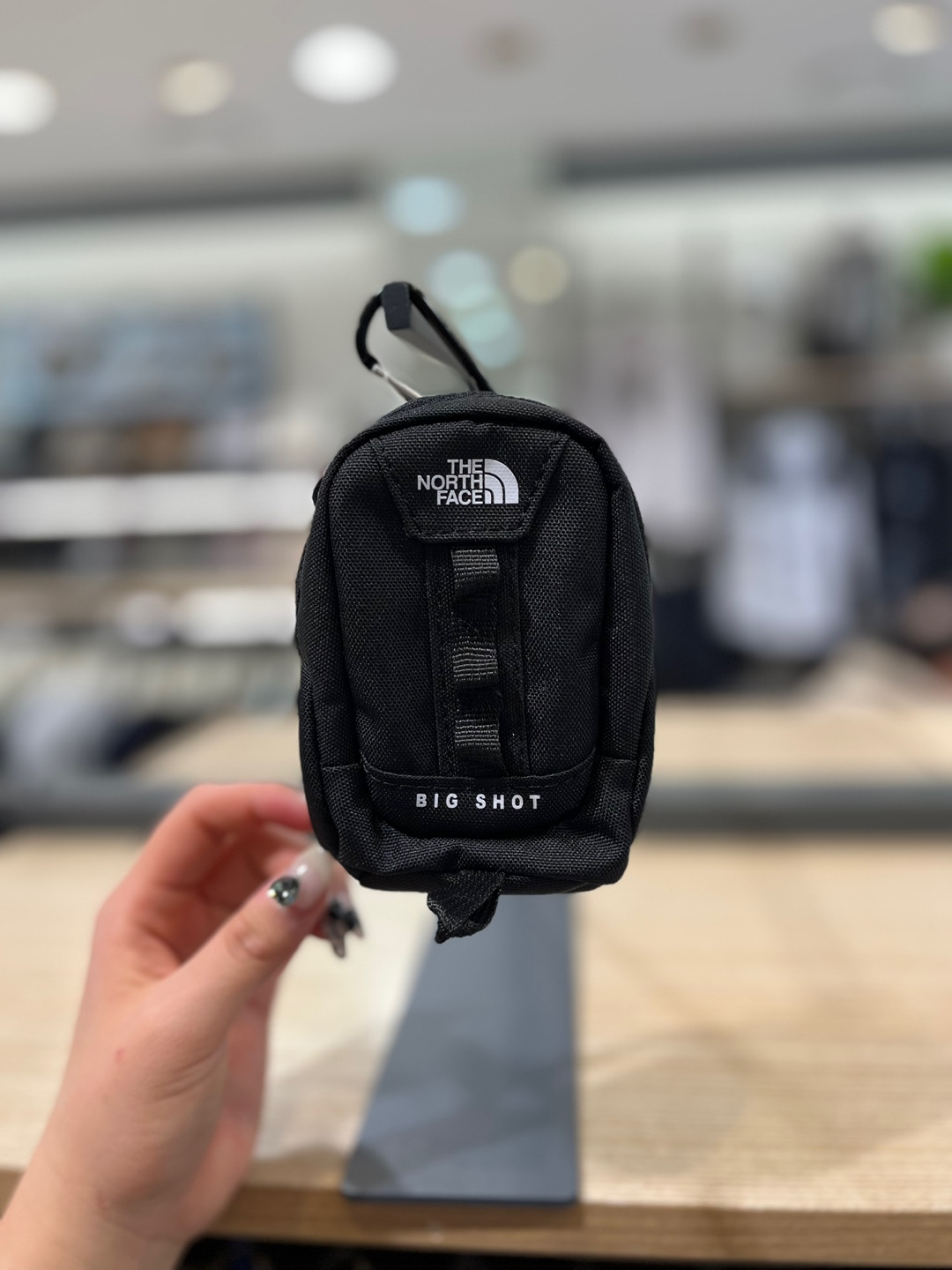 KR The North Face Mini Big Shot Pouch Black