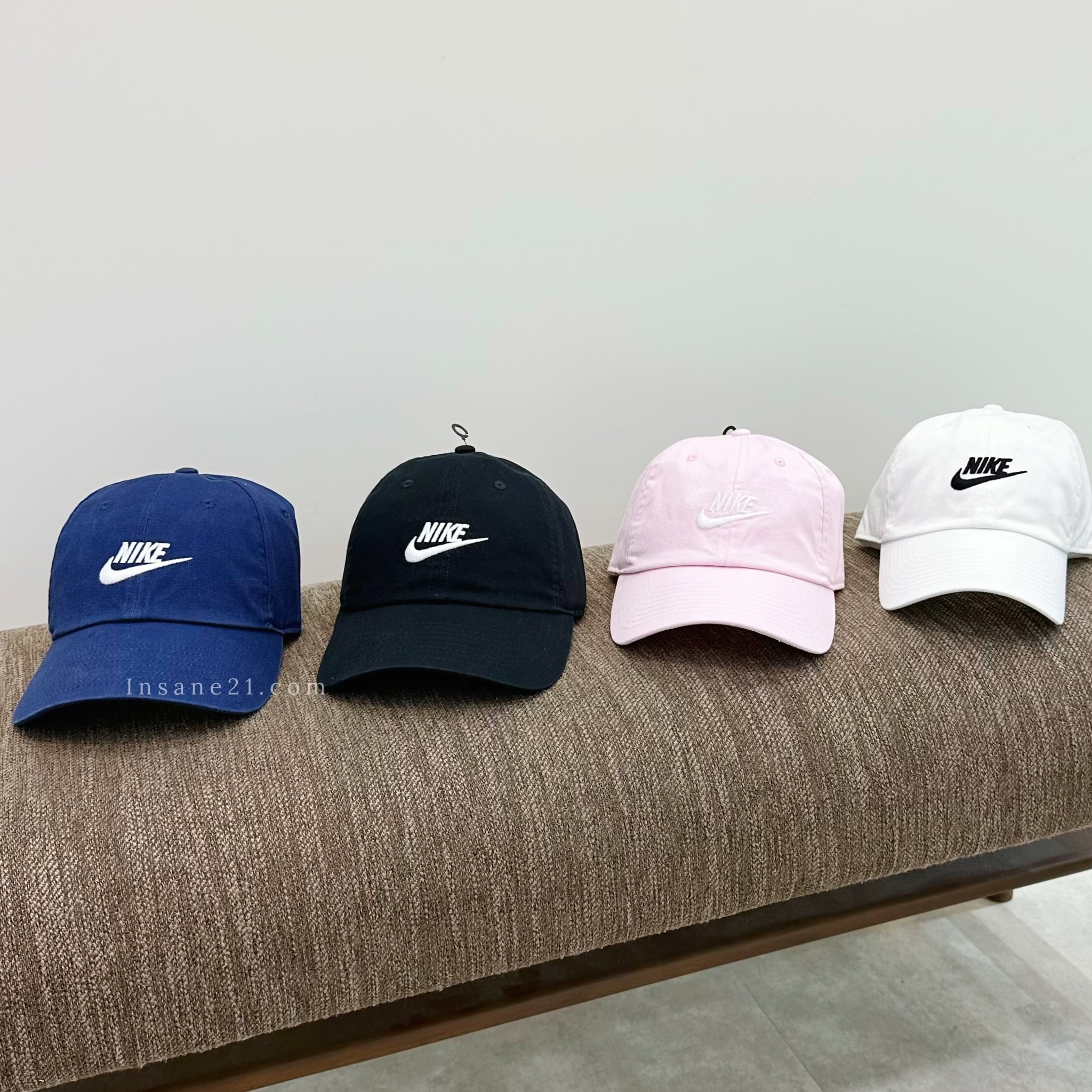 NIKE HERITAGE 86 字體小勾 刺繡 LOGO 老帽 四色