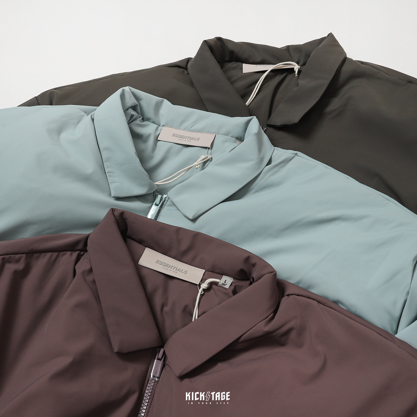 **特價商品售出不退換**FOG Fear Of God ESSENTIALS FILLED SHIRT JACKET 鋪棉夾克 大衣【202BT224040F】