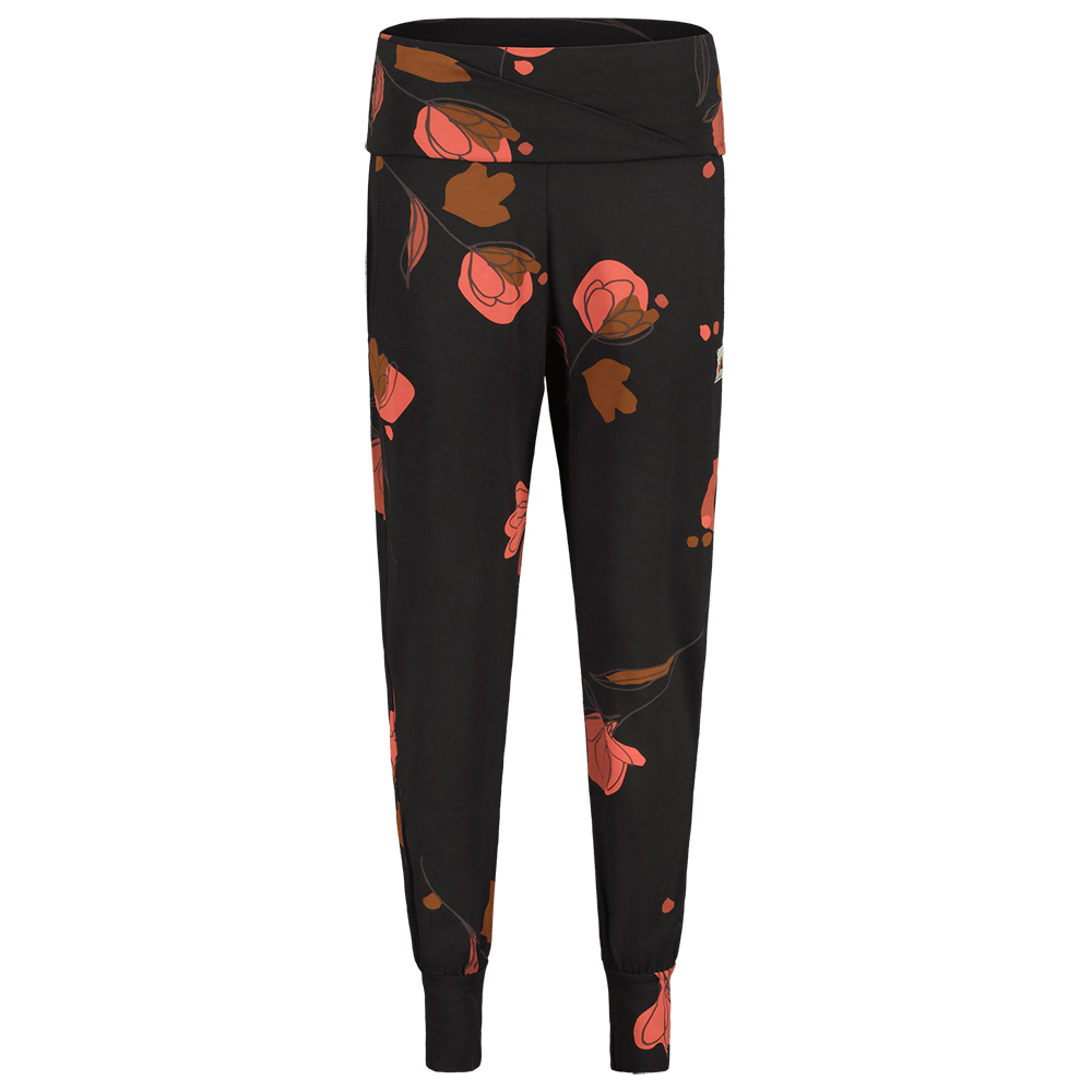 【MALOJA】女彈力舒適縮口長褲 / 23MA35136-[黑]