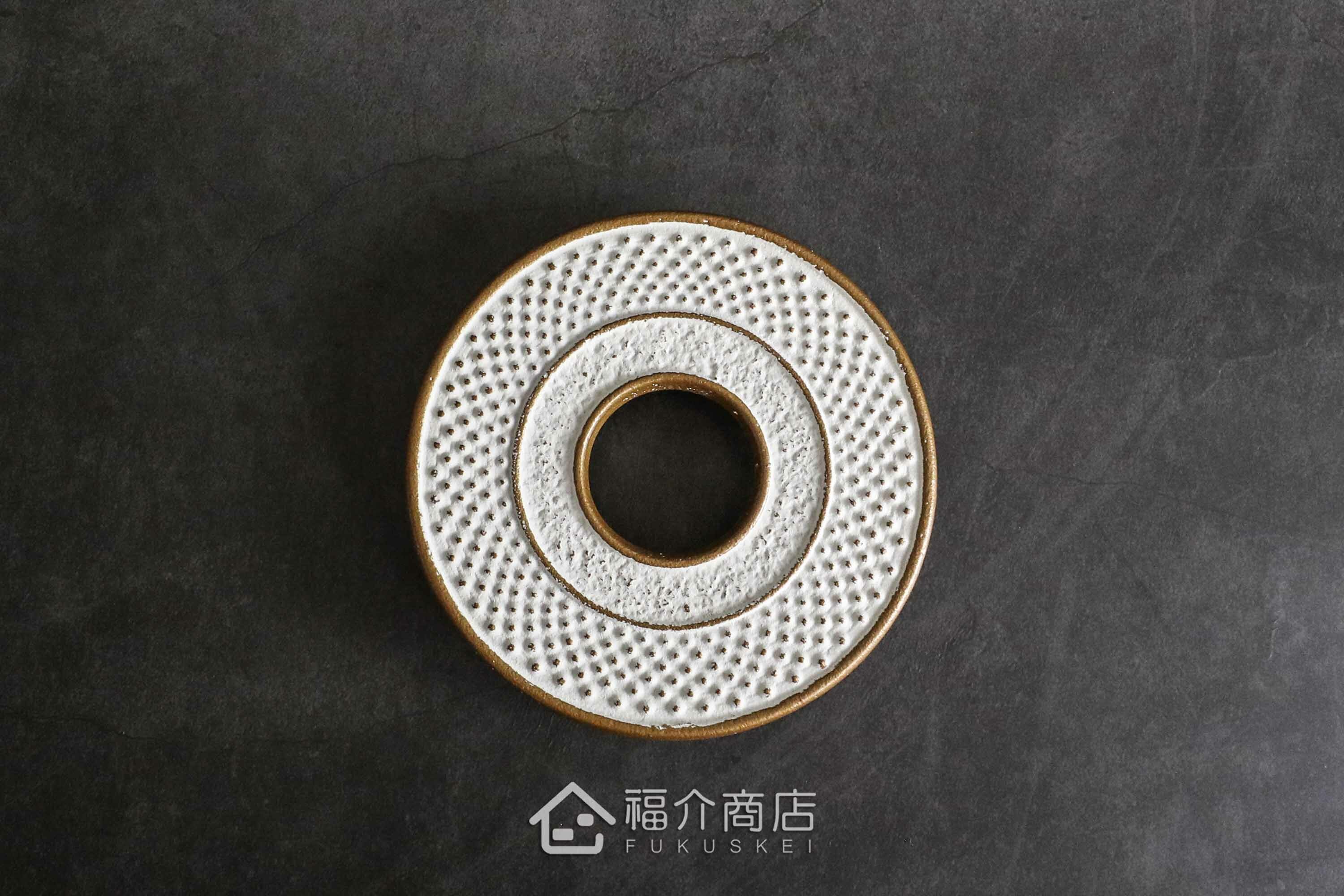 放茶壺或鍋子的鑄鐵隔熱墊