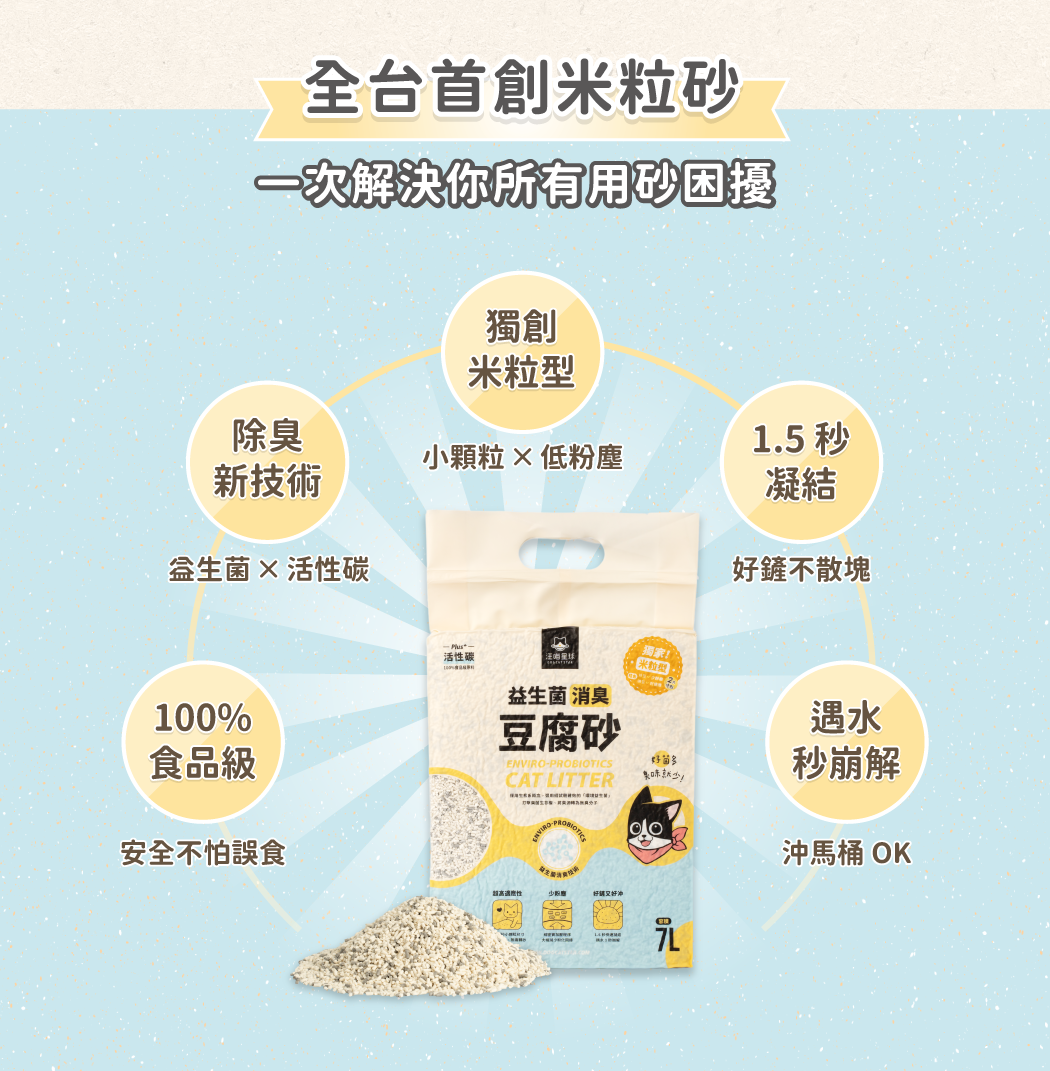 汪喵星球貓砂-貓砂推薦-豆腐貓砂