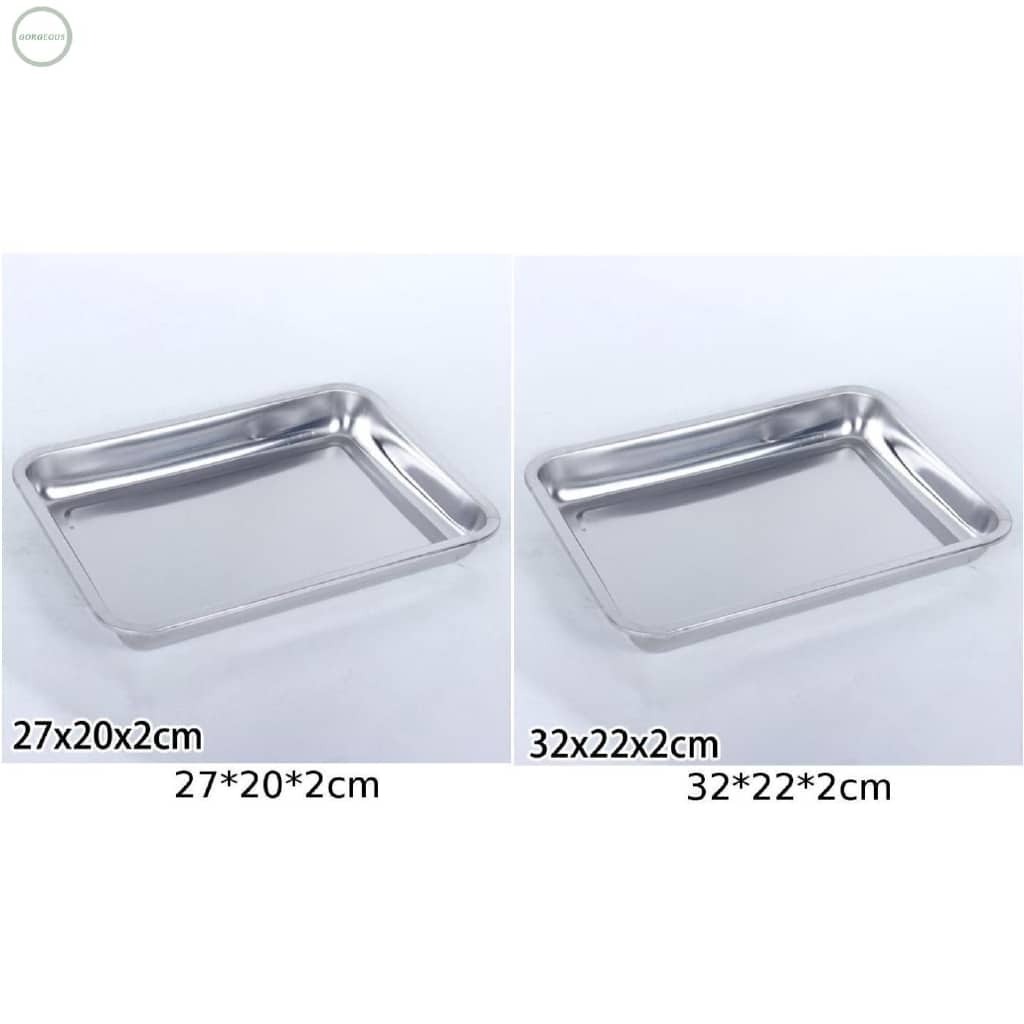 Stainless Steel Rectangular Tray
