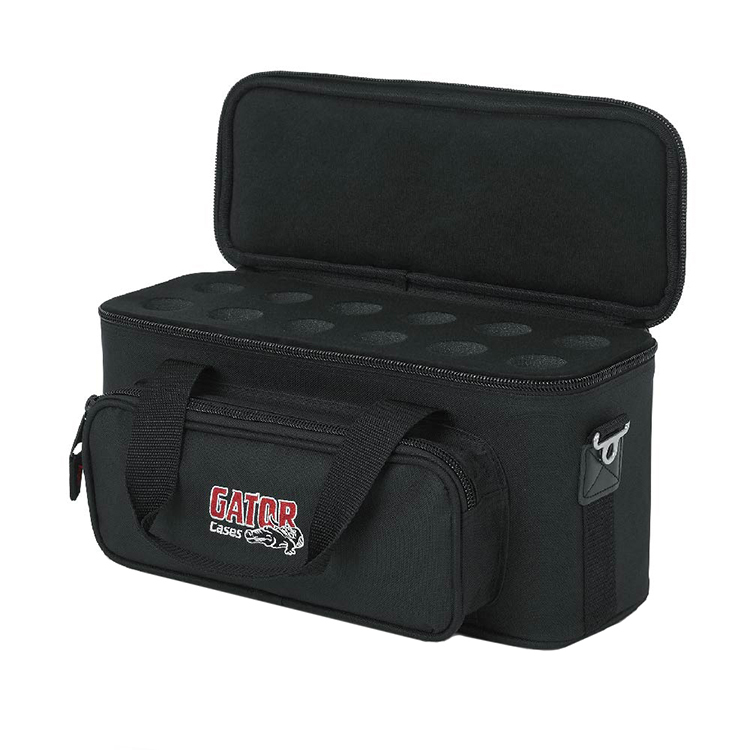 【3-2】[GatorCases] 麥克風厚袋 可裝mic12支