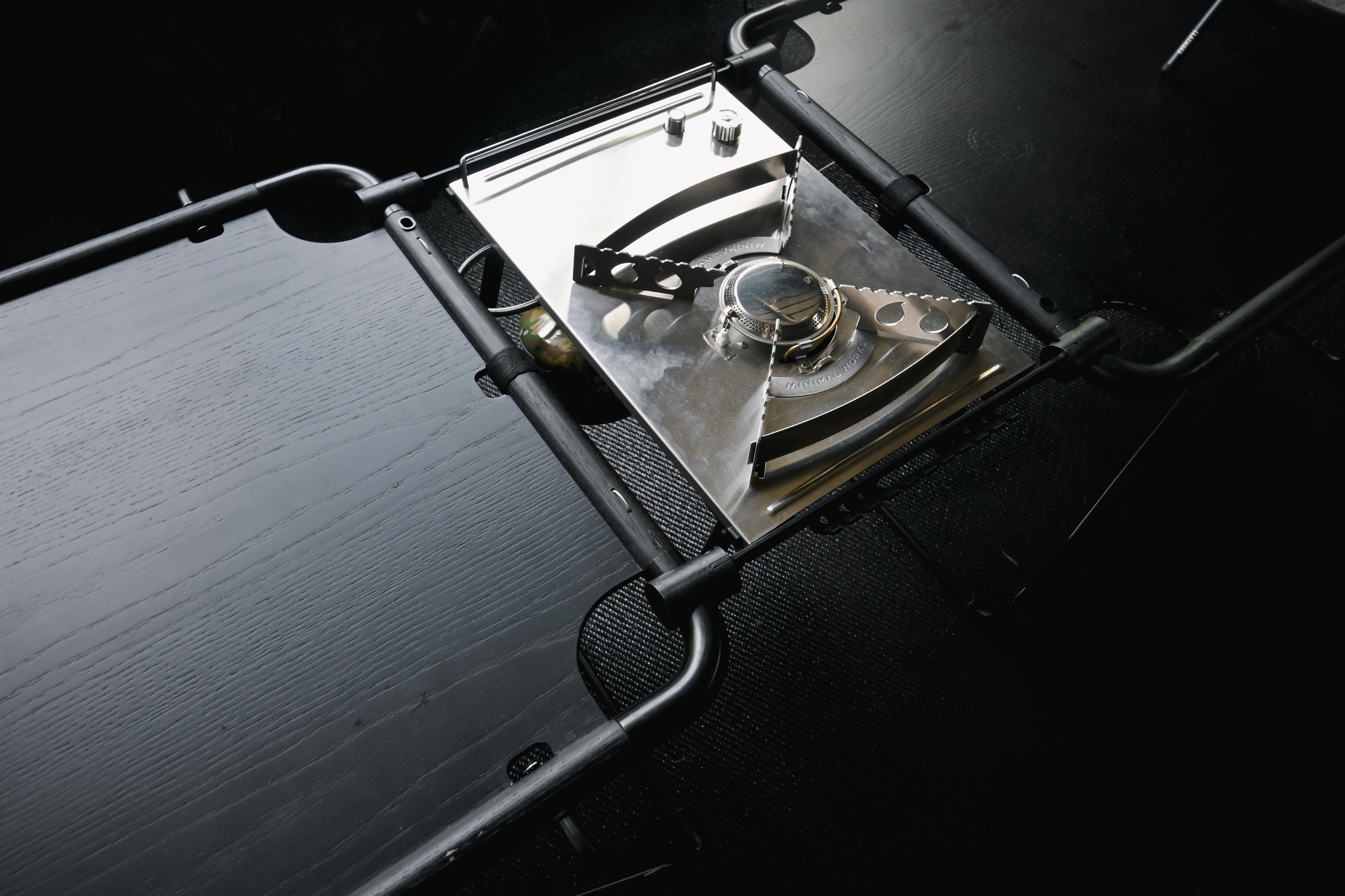 HxO Design｜不鏽鋼版爐具架手｜銀