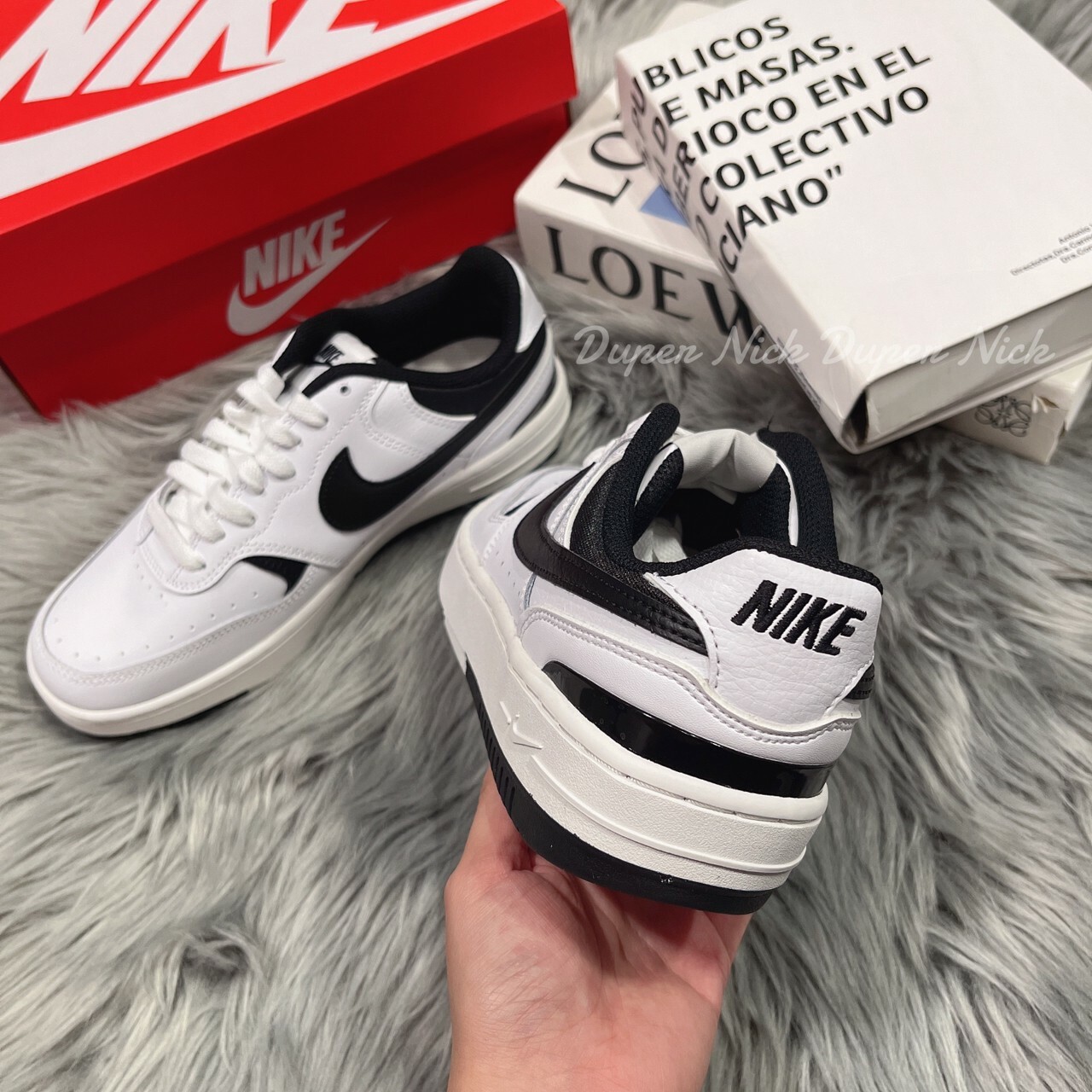 NIKE Gamma Force 黑白熊貓 男/女段