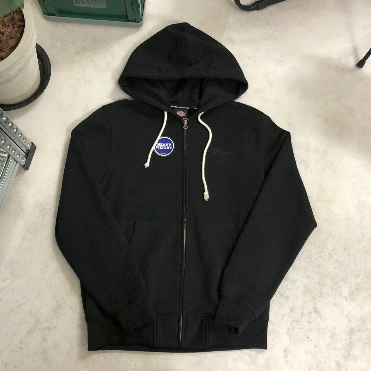 Dickies 458 重量級標準凸起兜帽拉鍊外套 DSQ3UTZU458