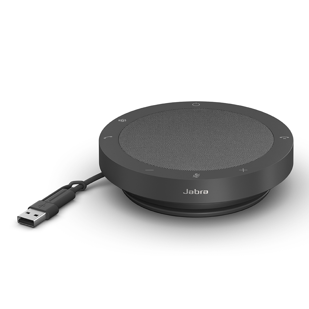 【Jabra】Speak2 40 可攜式全雙工會議揚聲器 (雙纜線接口設計)