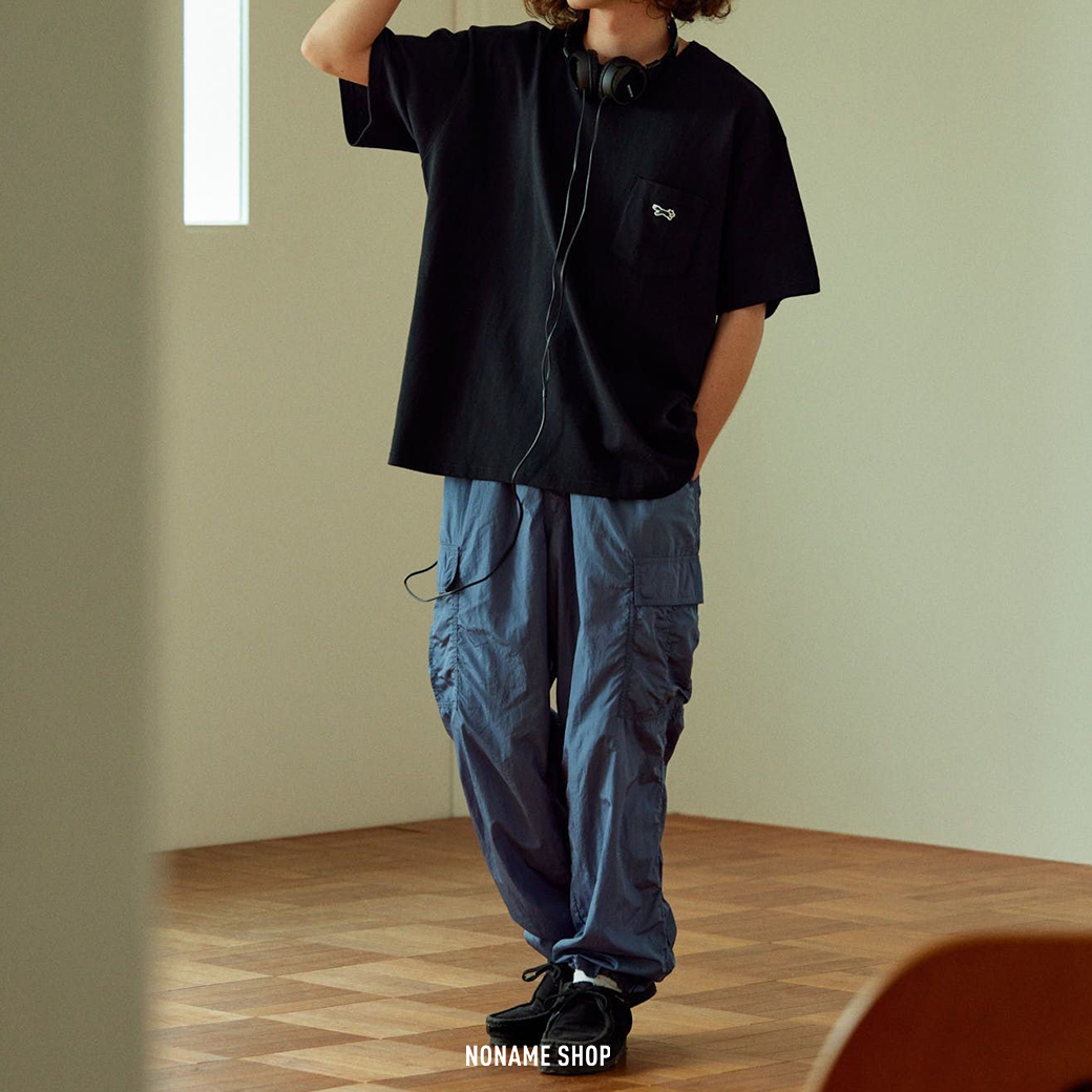 TOWN CRAFT×FREAK'S STORE 聯名 狐狸 刺繡 口袋 短TEE 五色 (男款)