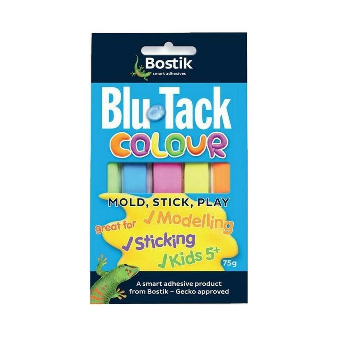 波士的 Blu-tack 寶貼萬用膠 (彩色) 75g