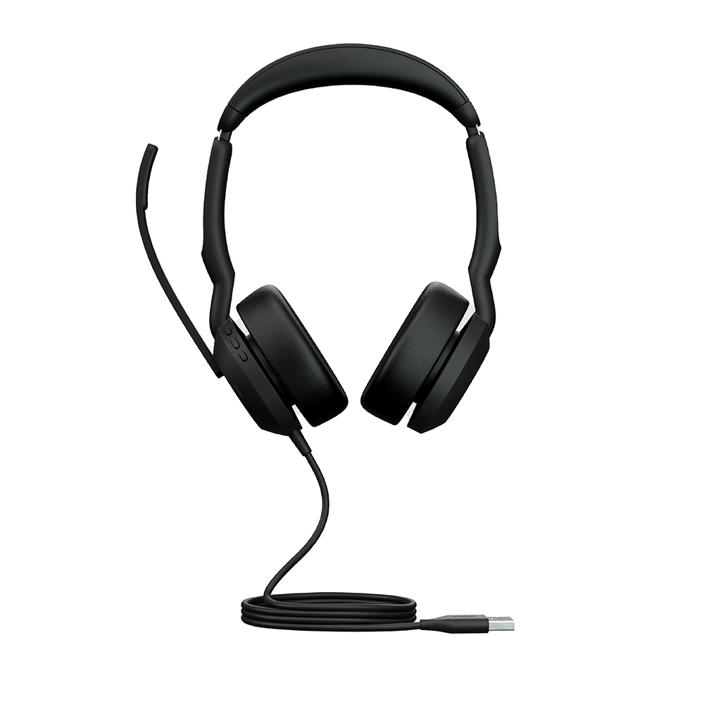 【Jabra】Evolve2 50 商務有線貼耳式主動降噪耳機麥克風 (AirComFort技術)