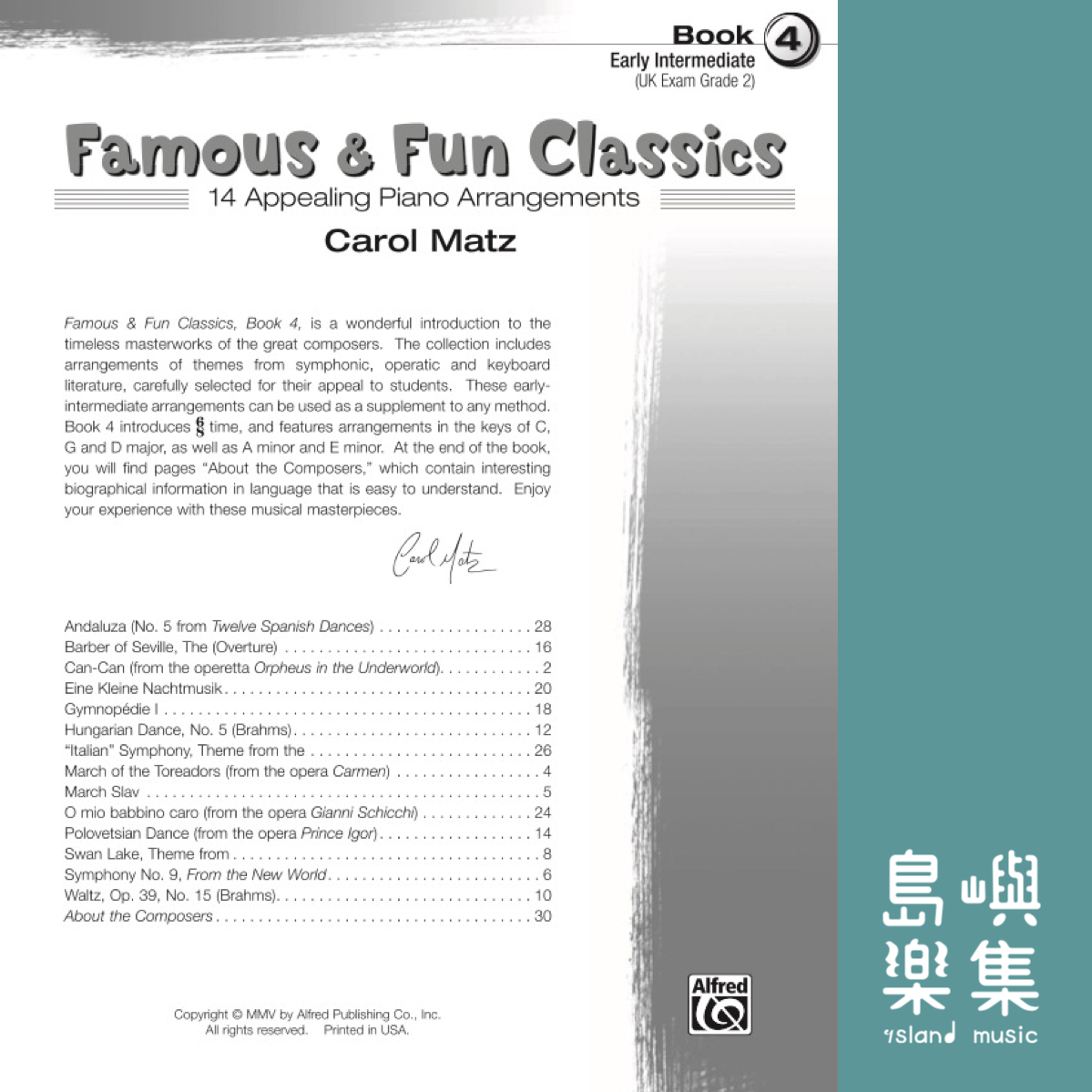FAMOUS & FUN CLASSICS 4/PIANO