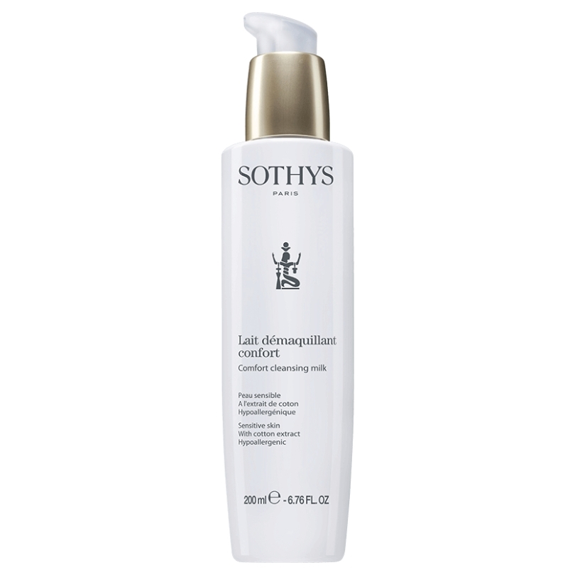 Lait Démaquillant Sothys Spa Comfort - 200ml - Soin Hydratant - Neuf Dans Son Emballage - Fabriqué En France