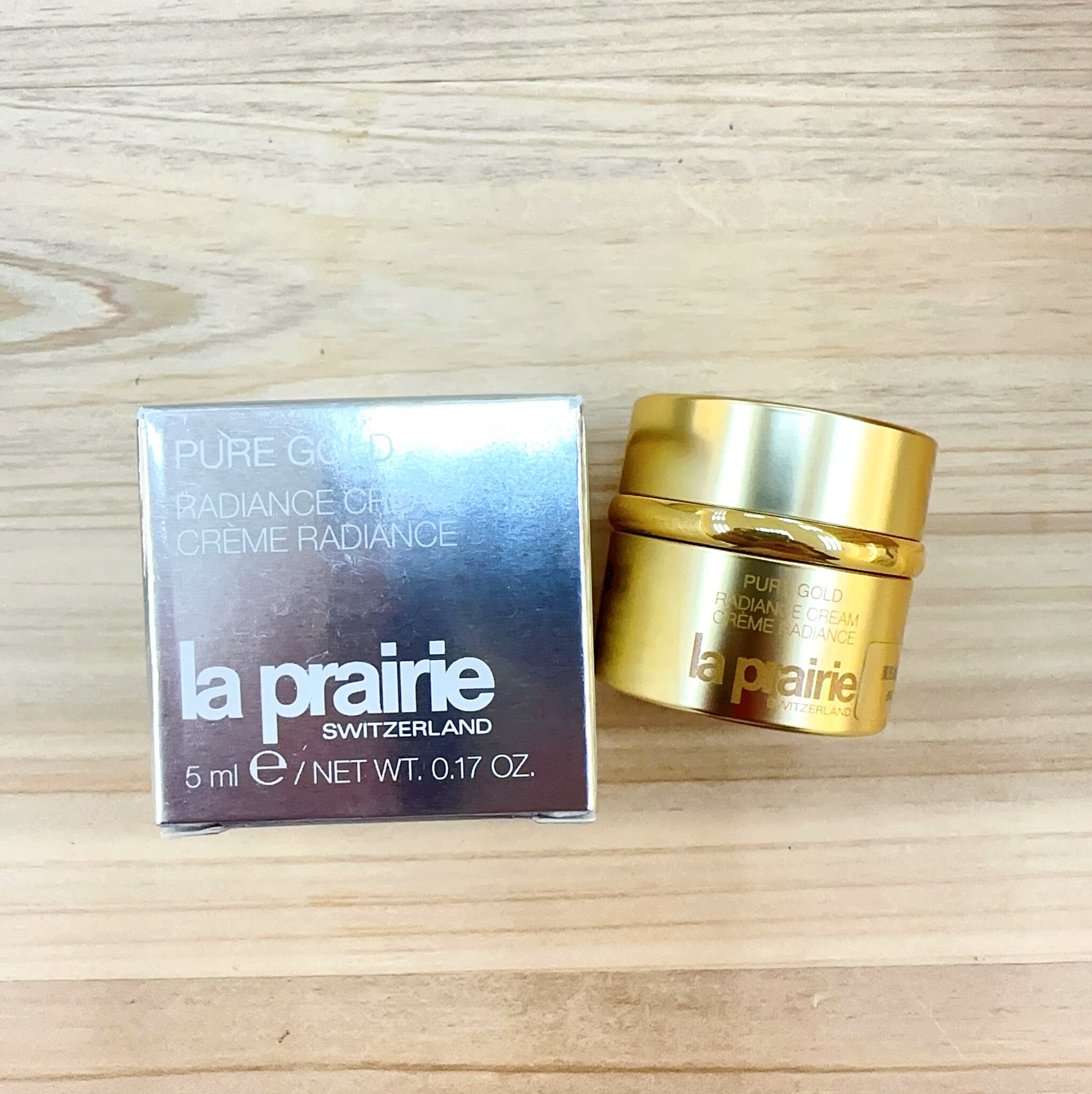 la prairie 純金亮膚面霜 5ml