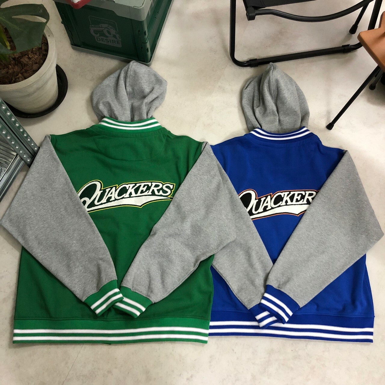 Duck Dude 達酷鴨背印花兜帽可拆卸夾克 I-2770007