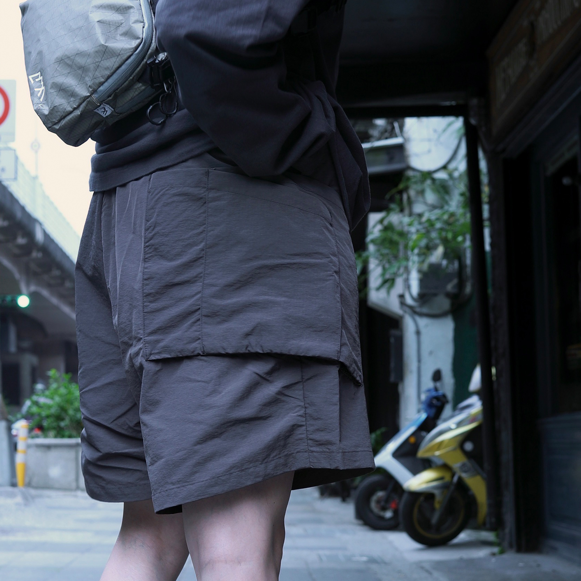 Comfy Outdoor Garment - Hidden Shorts (Charcoal)