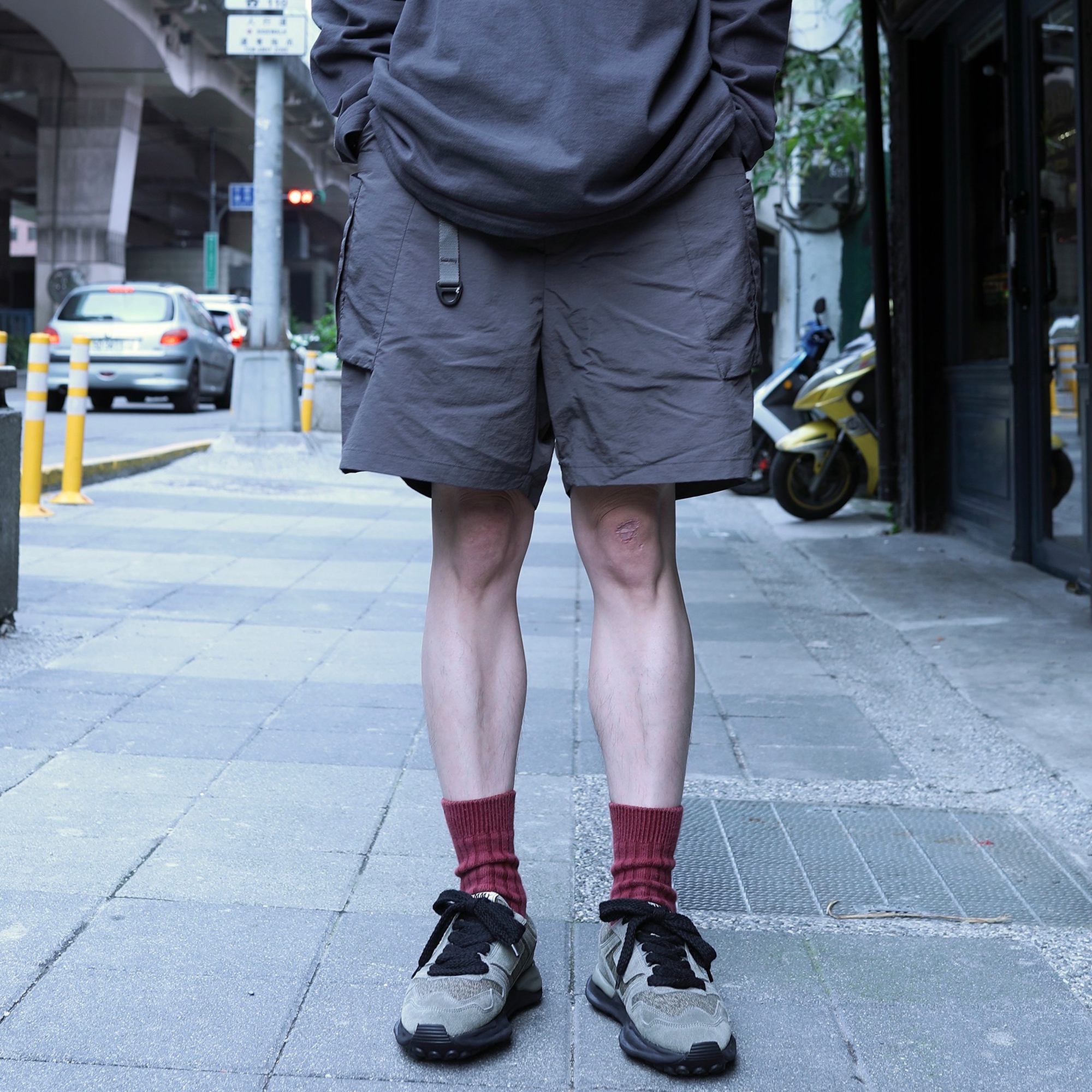 Comfy Outdoor Garment - Hidden Shorts (Charcoal)