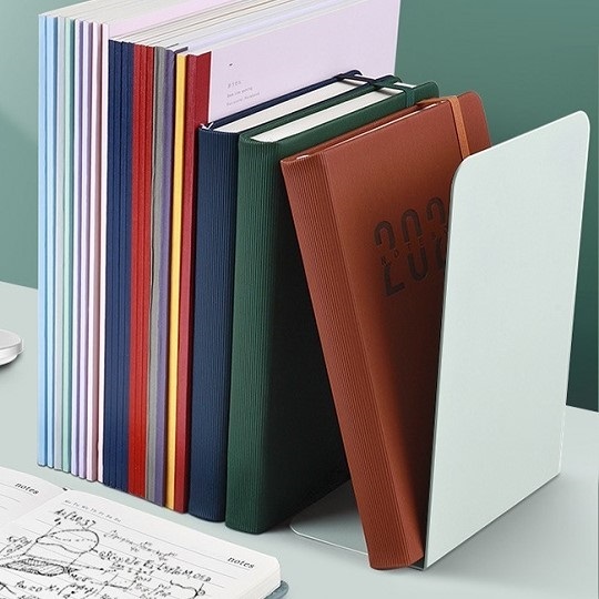 L型金屬書立 8” (2個裝)