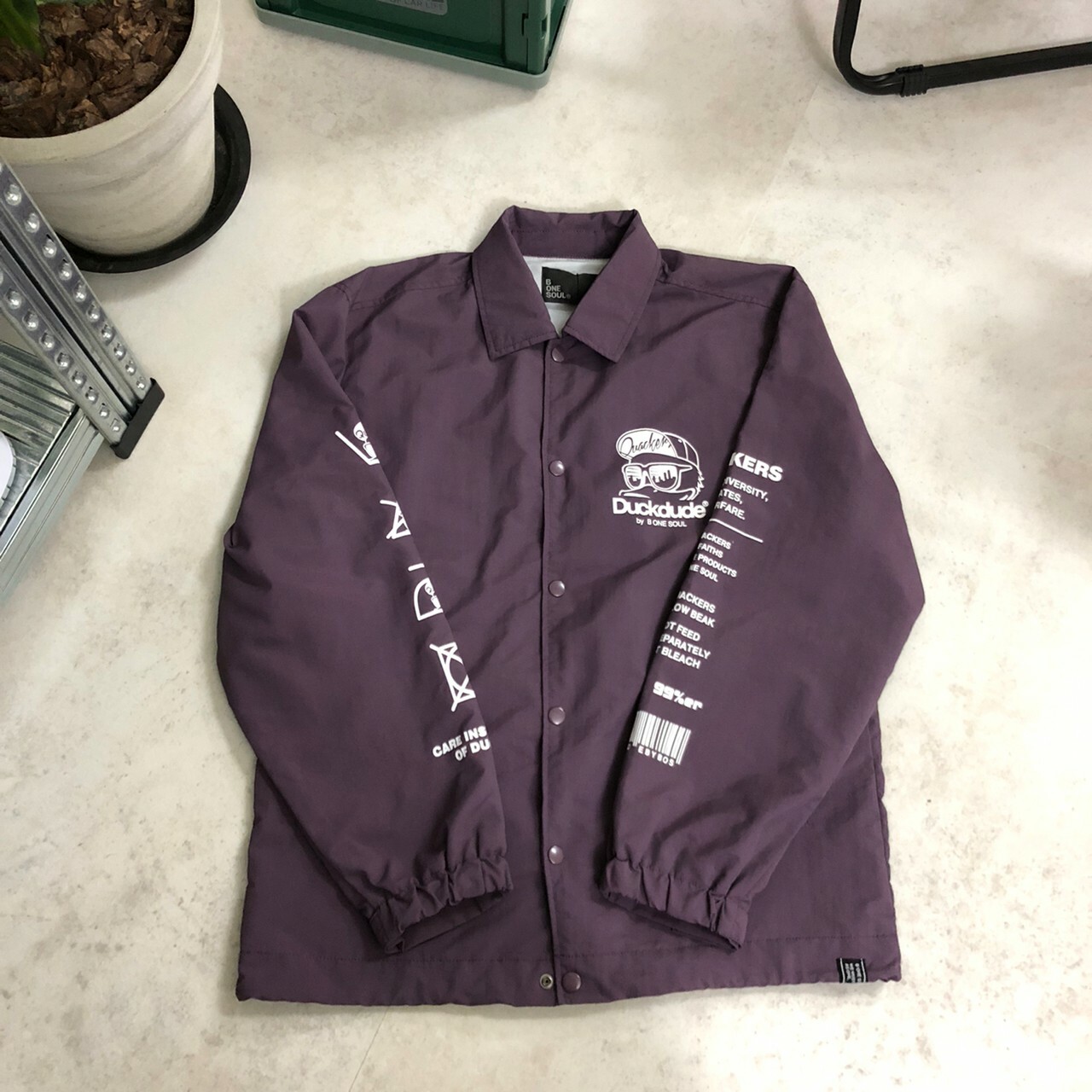 Duck Dude Coaches Jacket 達酷鴨Logo教練外套 1370015