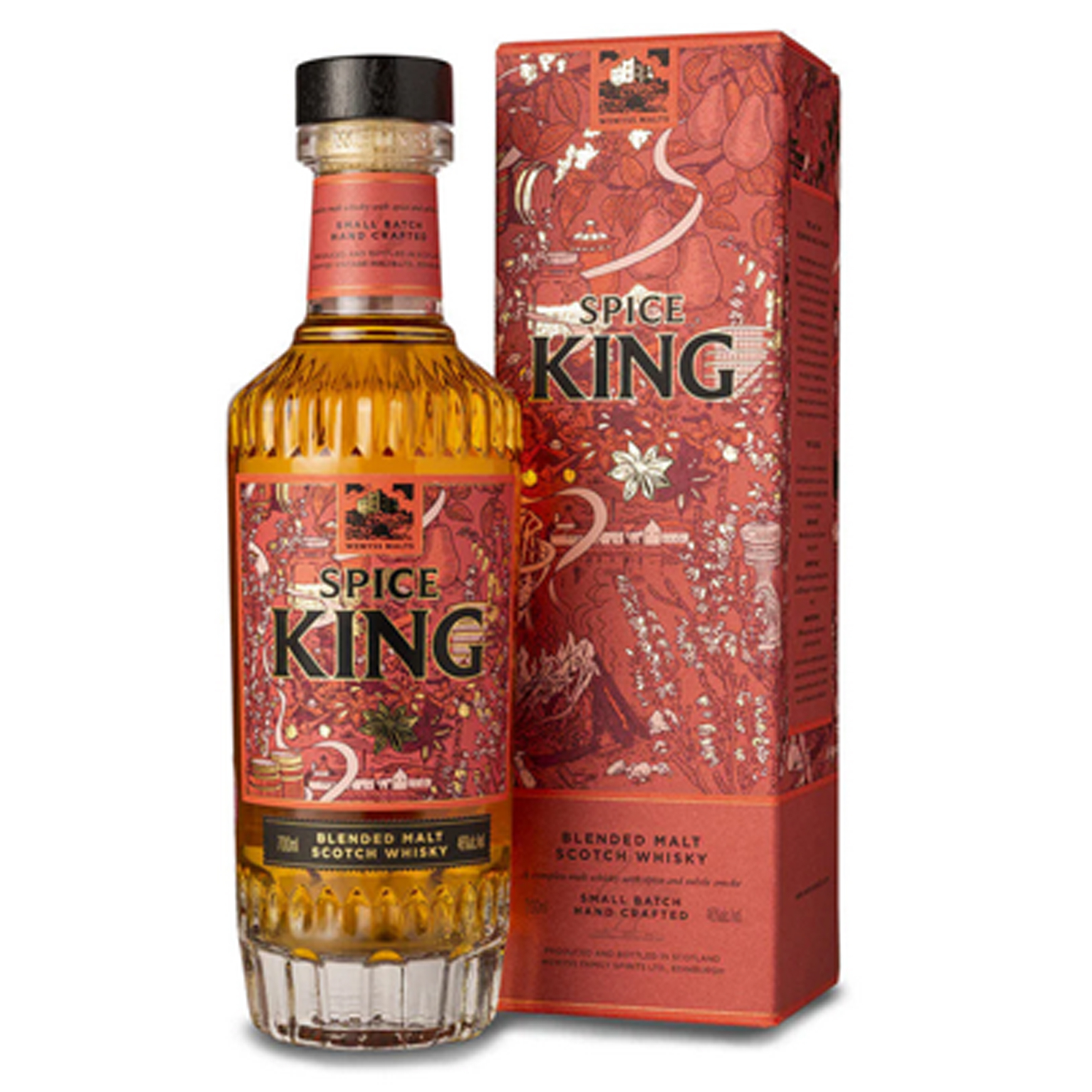 威姆斯 SPICE KING 辛香調調和麥芽威士忌 700mL