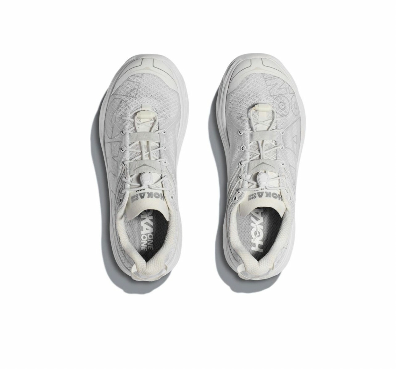 代購 HOKA ONE ONE 耐磨透氣 戶外 跑步鞋 休閒鞋 男女同款 白 APR-