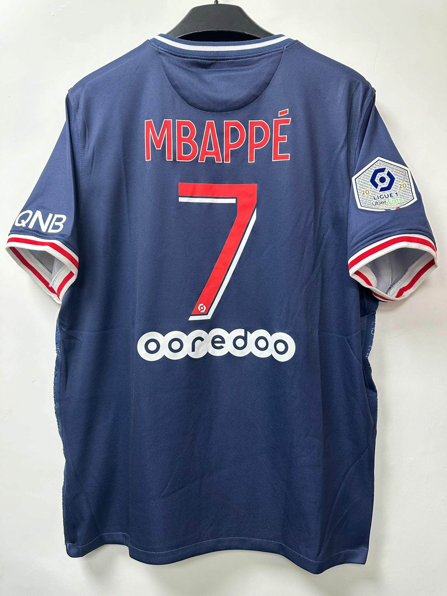 [已使用] 2020/2021 PSG HOME REPLICA SHIRT #7 MBAPPE