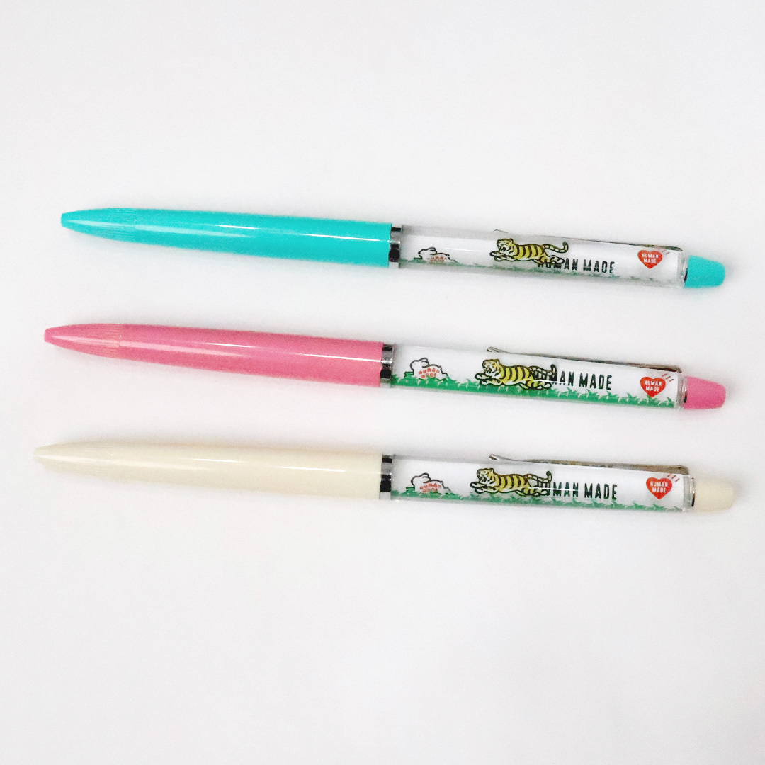 2023SS HUMAN MADE FLOATING PEN 店鋪限定 老虎 兔子 黑色 原子筆 油性 0.8mm 會動 現貨